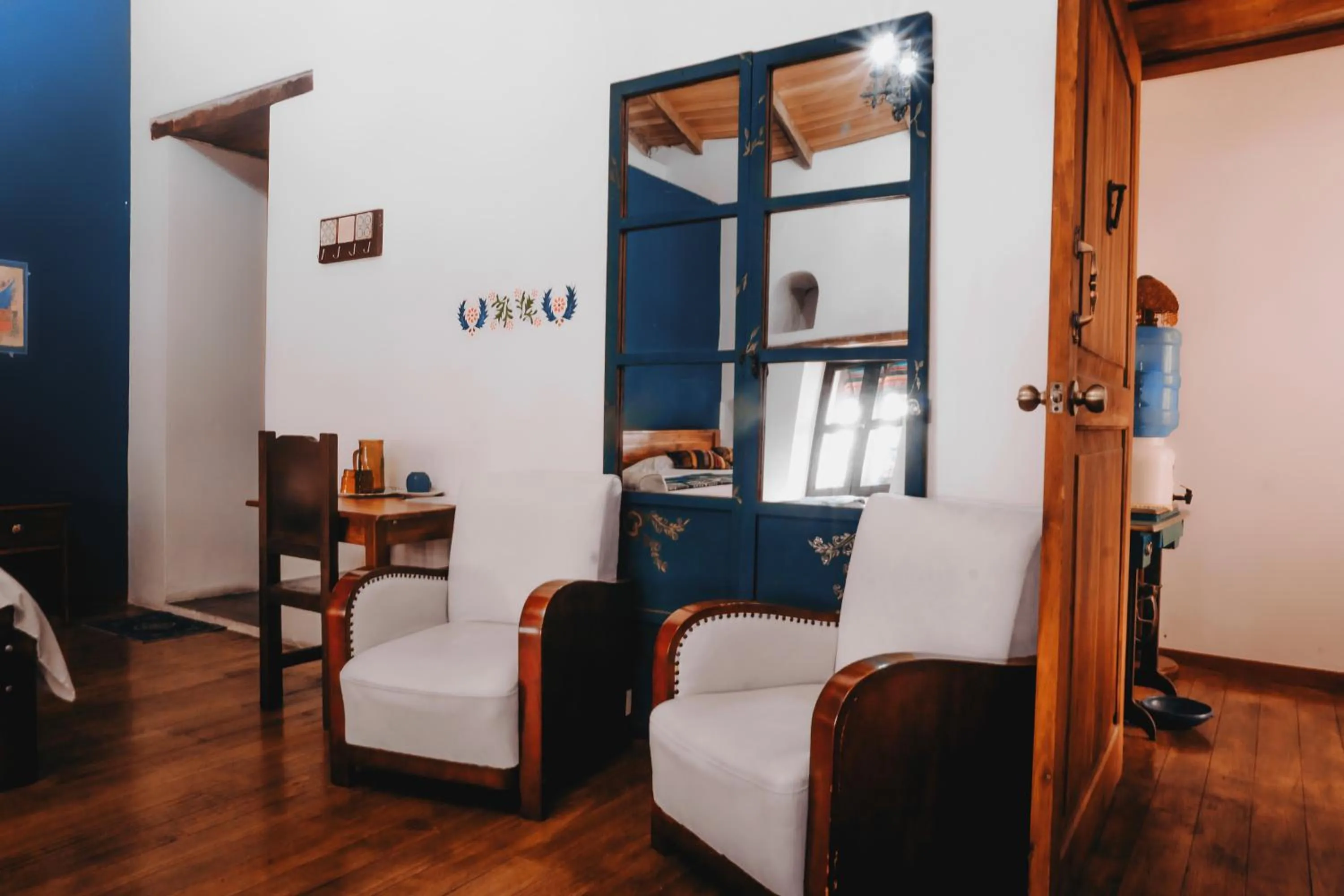 Bed in Hotel Casa Alquimia