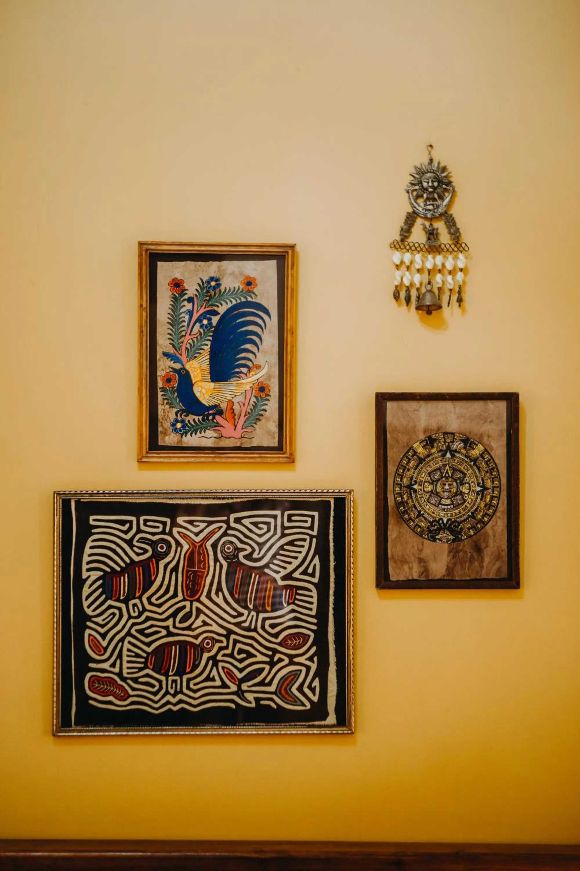 Decorative detail in Hotel Casa Alquimia