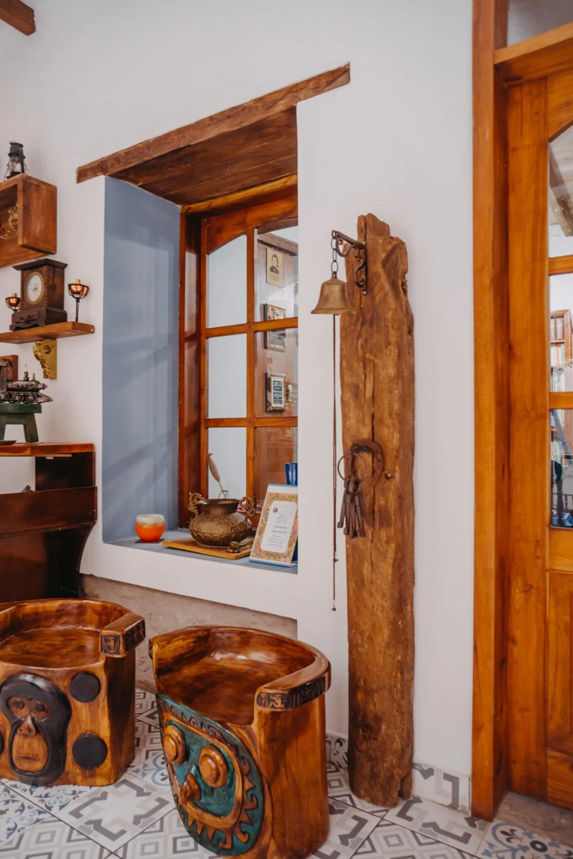 Living room in Hotel Casa Alquimia