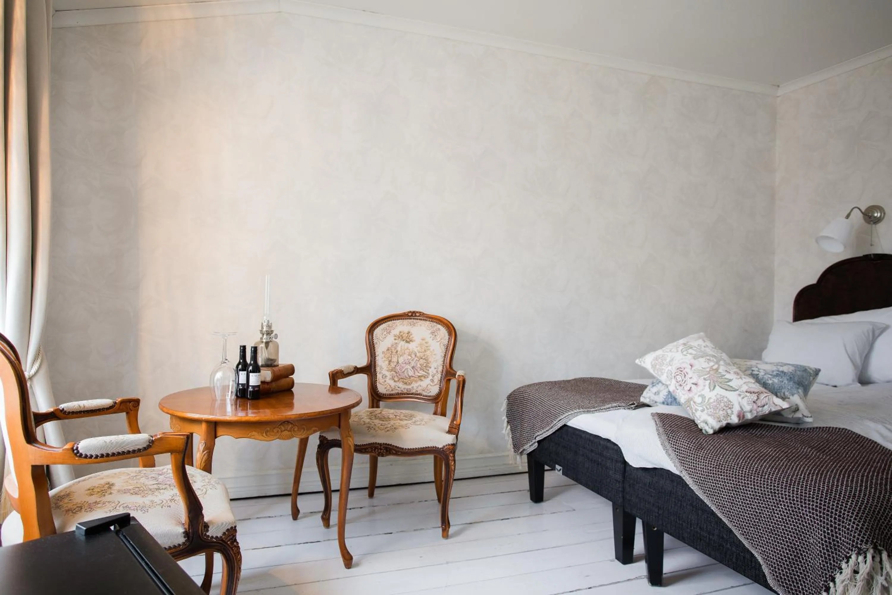 Bed in Grand Hotel Lysekil