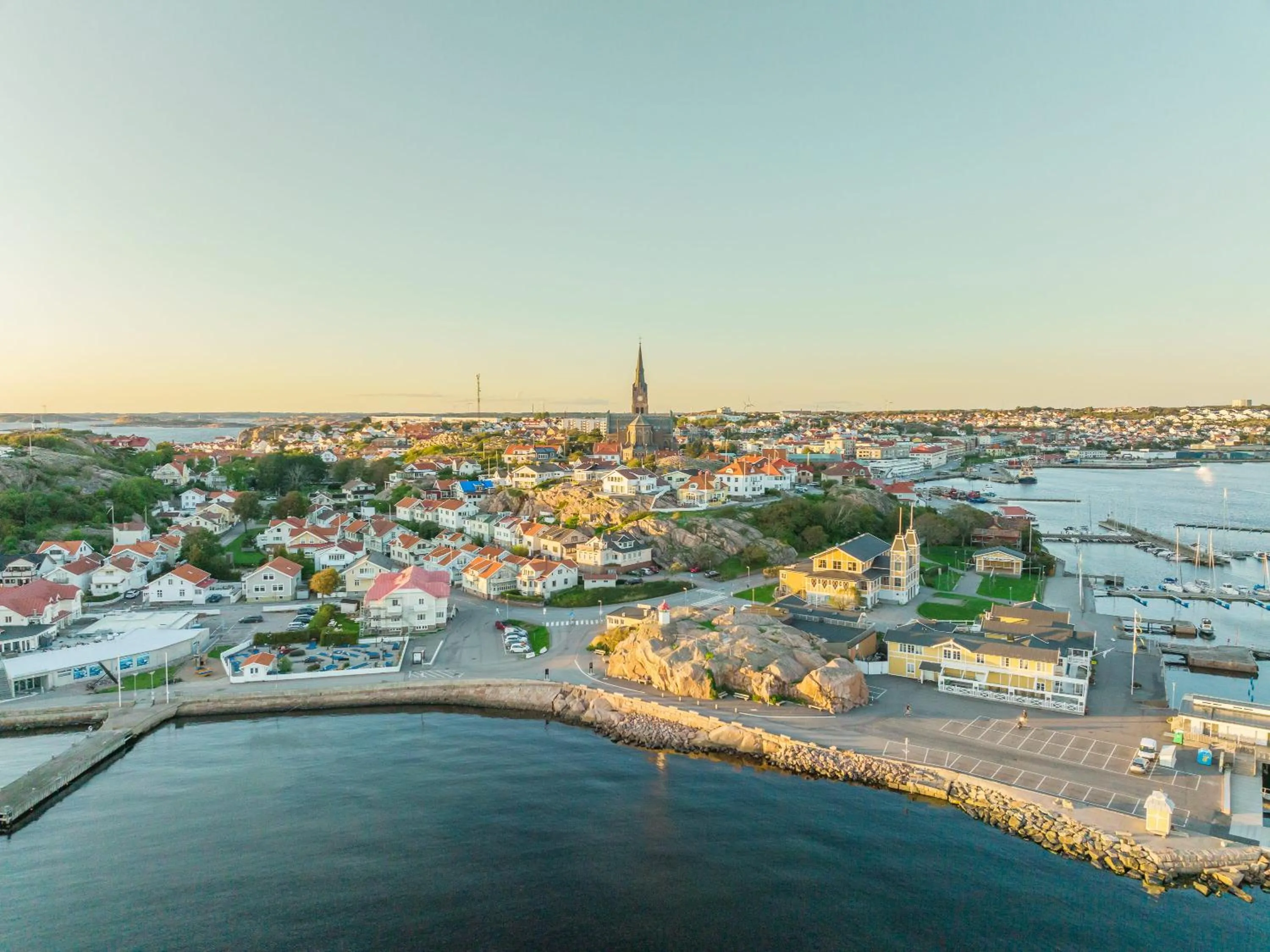 City view in Grand Hotel Lysekil