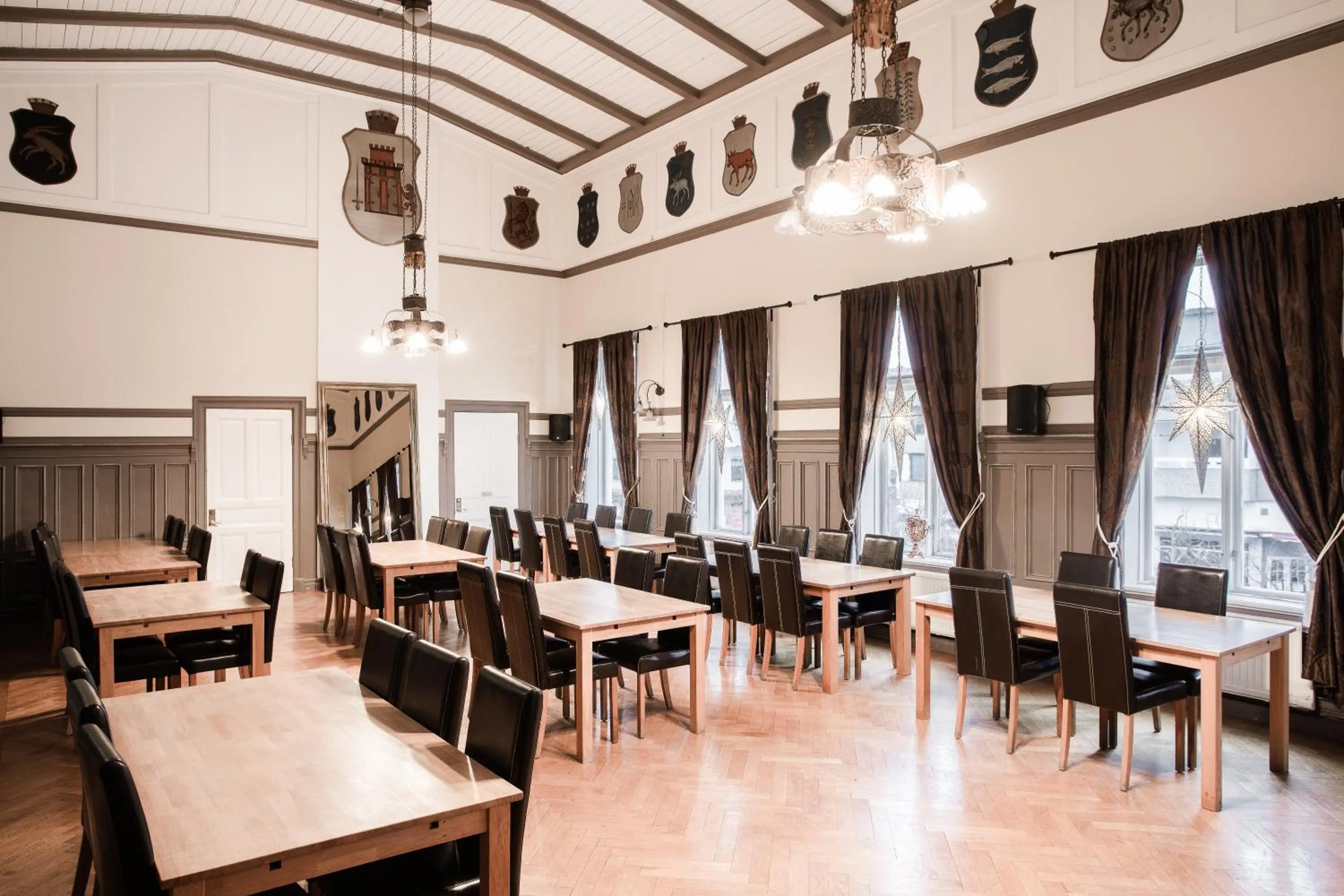 Dining area in Grand Hotel Lysekil