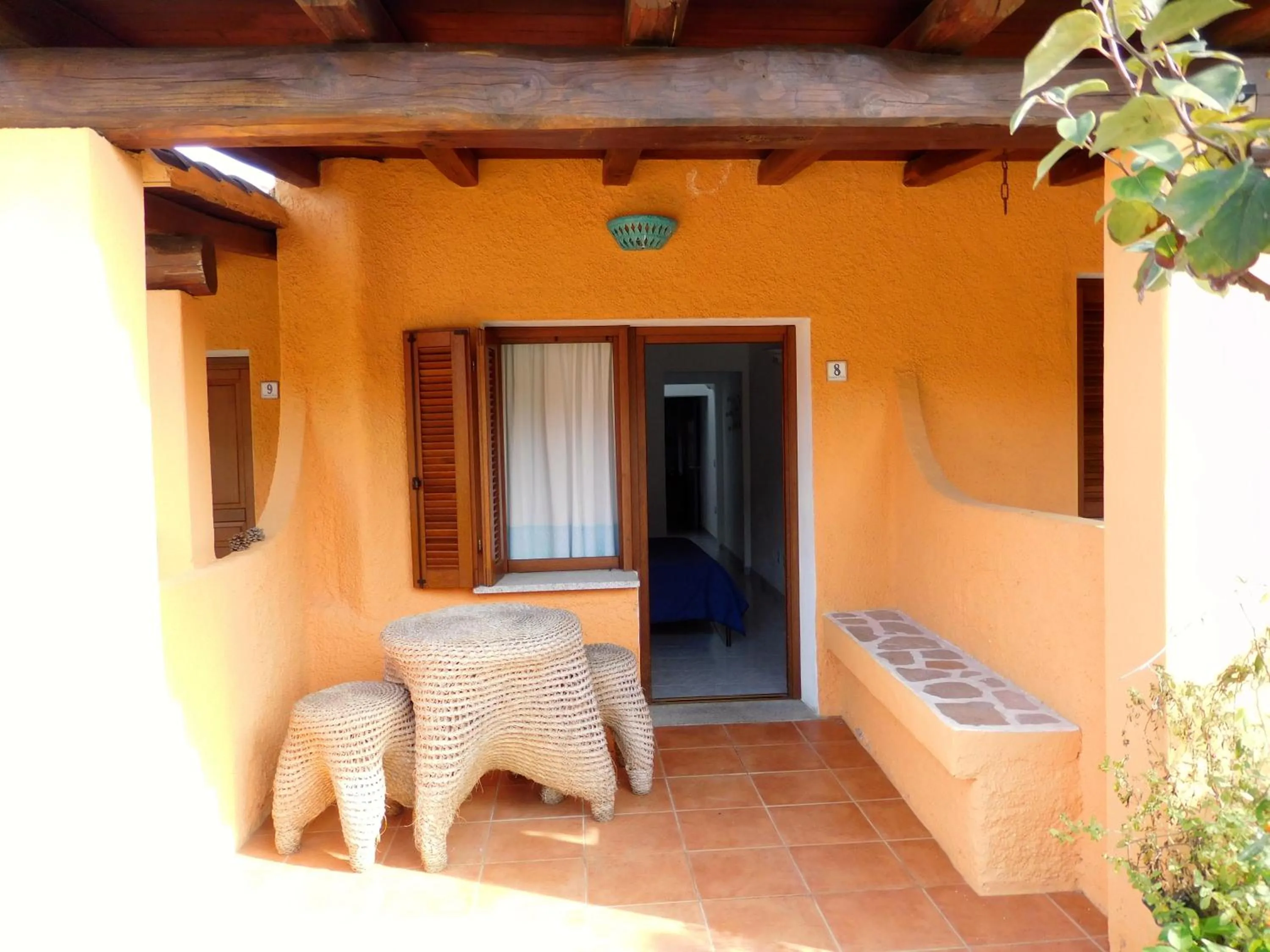 Patio in Residence La Pineta