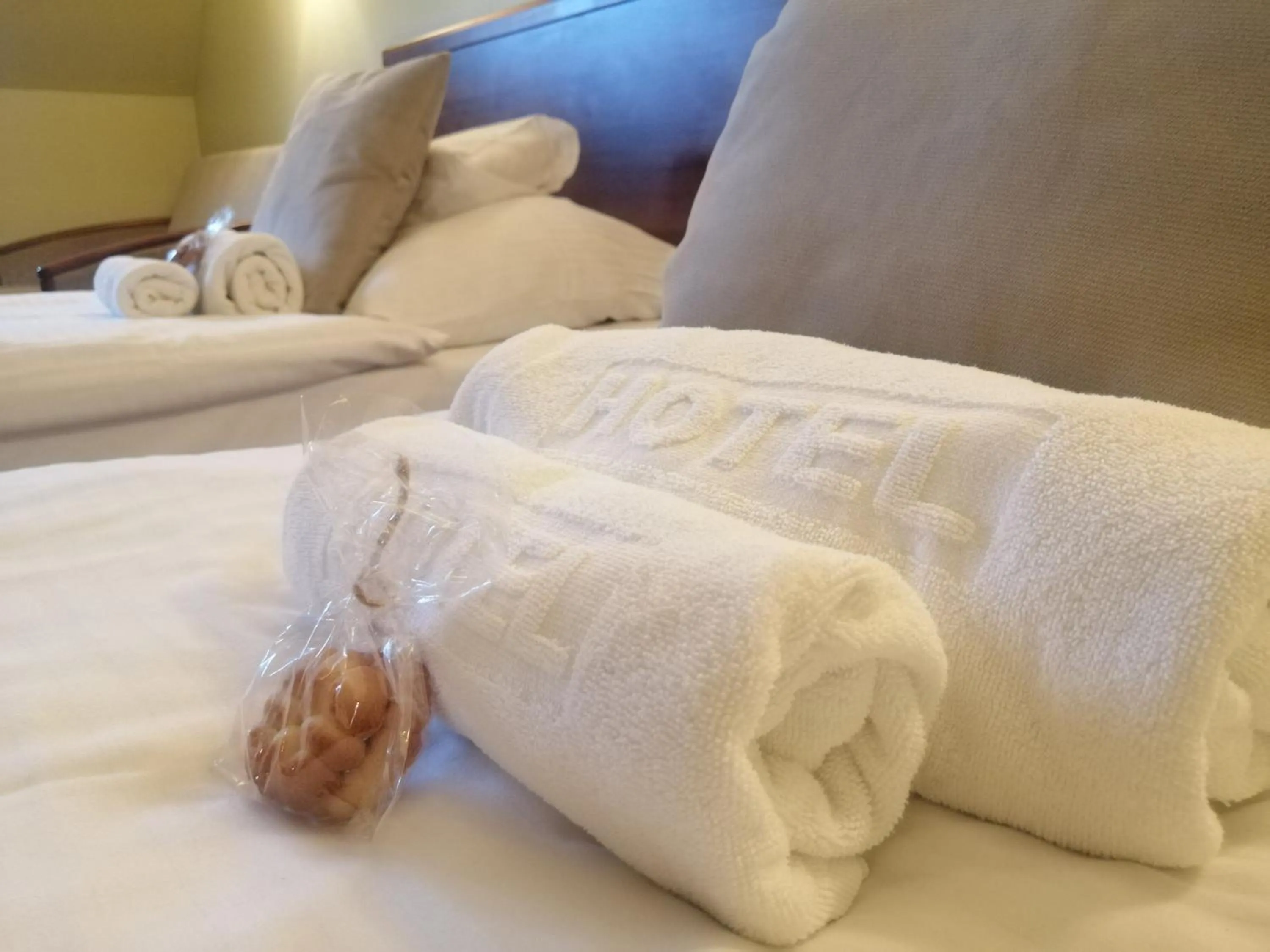 Bed in Hotel Rycerski