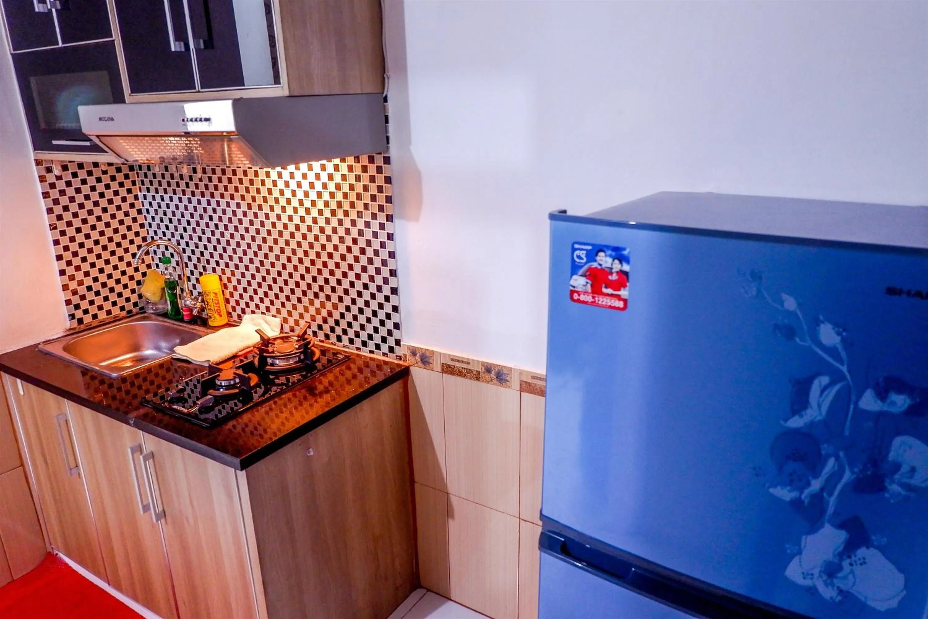 Strategic 2BR Menteng Square Apartment By Travelio