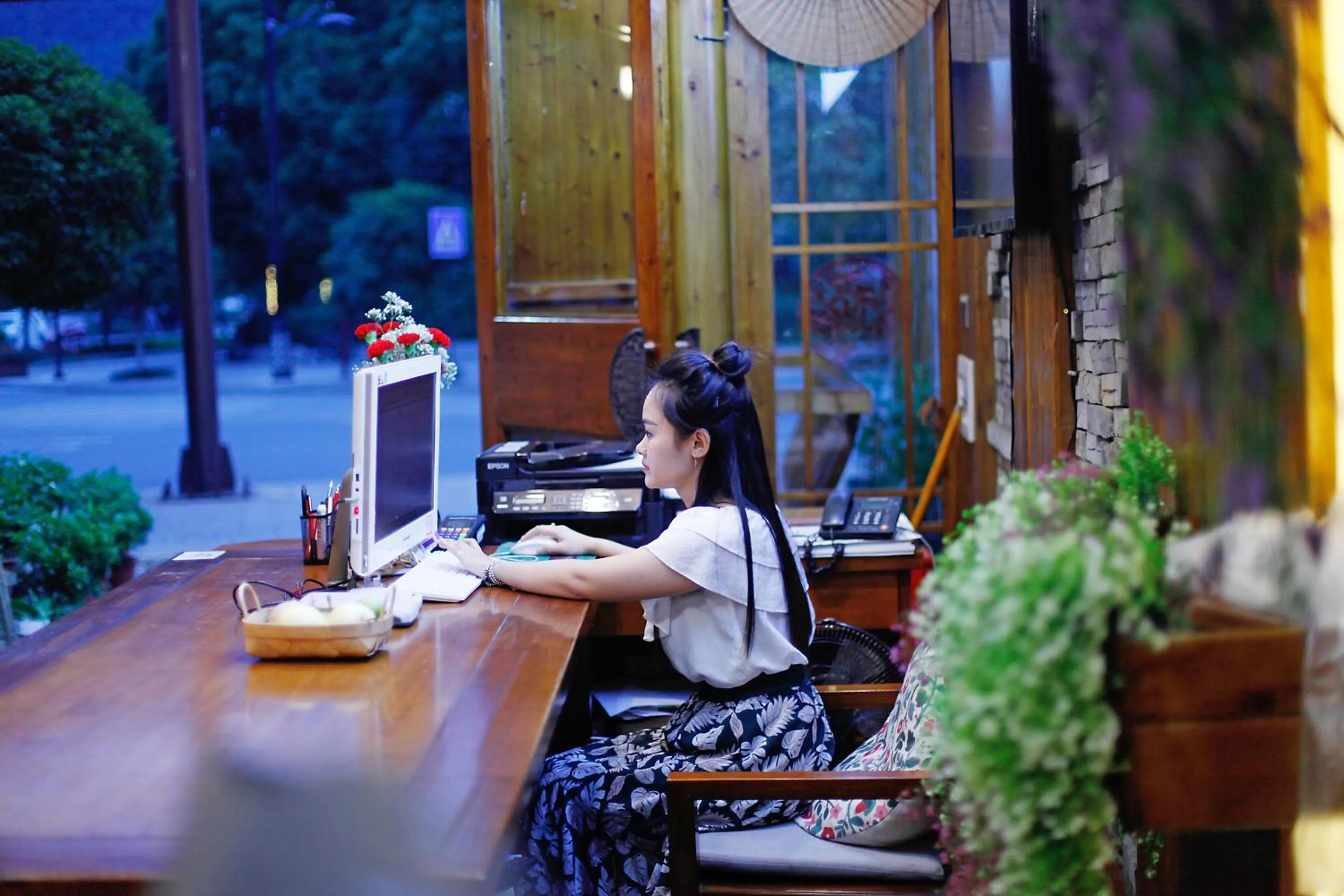 Lobby or reception in Guihua Road 106th Hostel