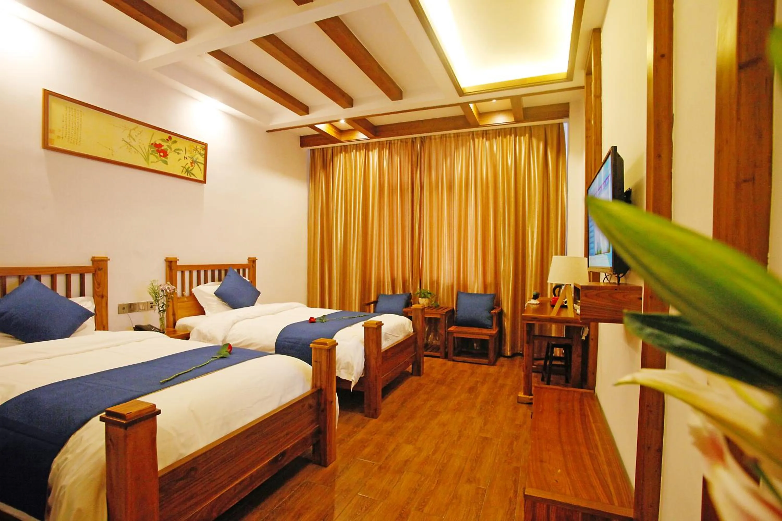Library, Bed in Guihua Road 106th Hostel