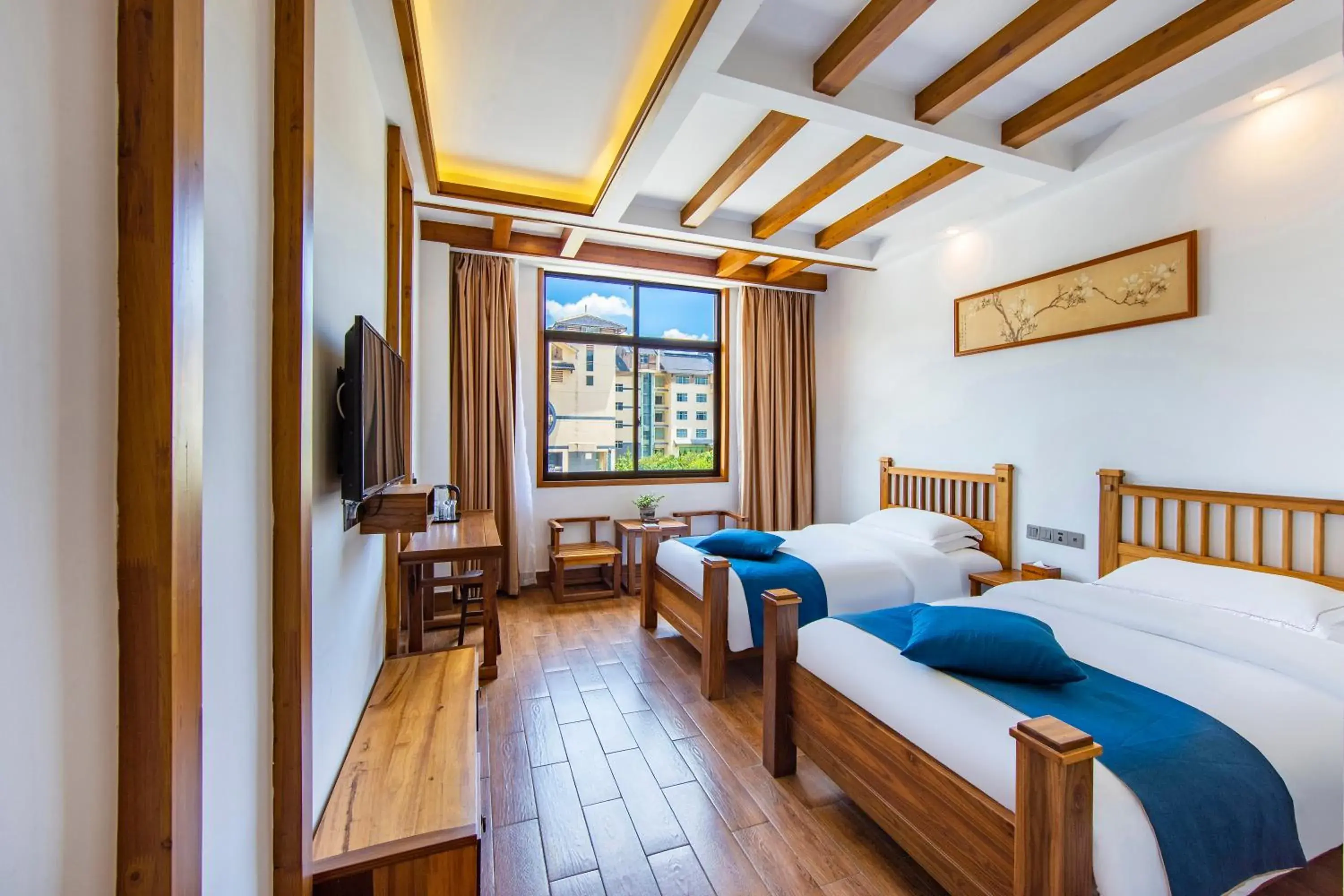 Deluxe Twin Room in Guihua Road 106th Hostel Deluxe Twin Room in Guihua Road 106th Hostel