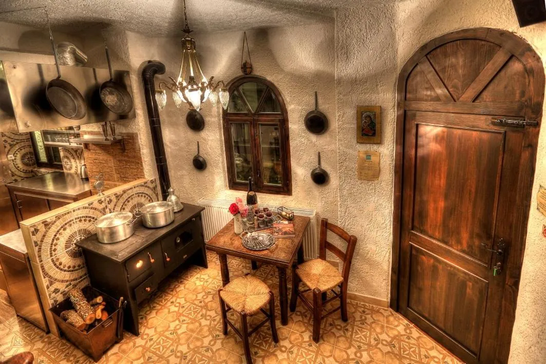 Kitchen or kitchenette in Chateaux Constantin Agistro