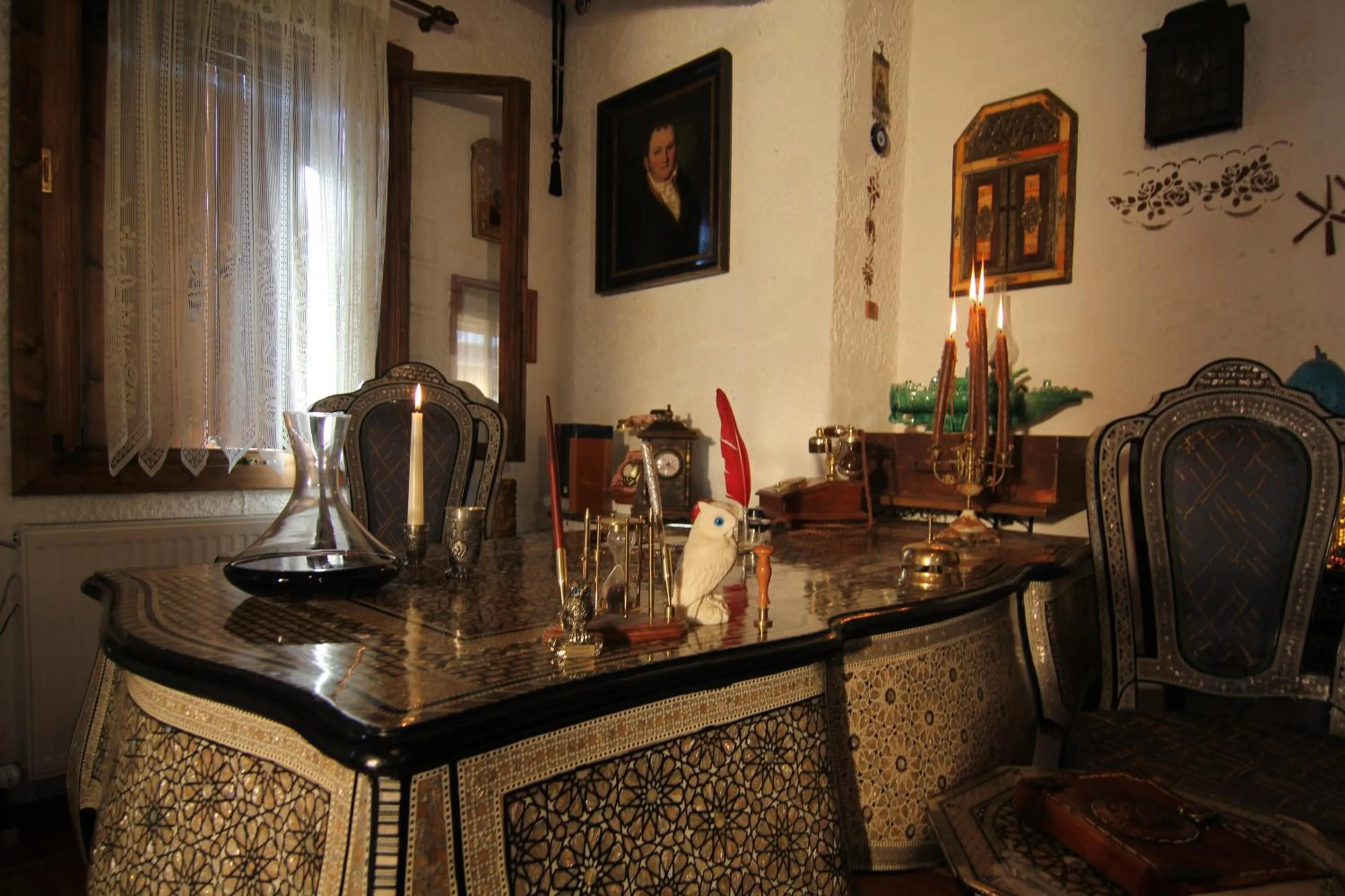 Lobby or reception in Chateaux Constantin Agistro