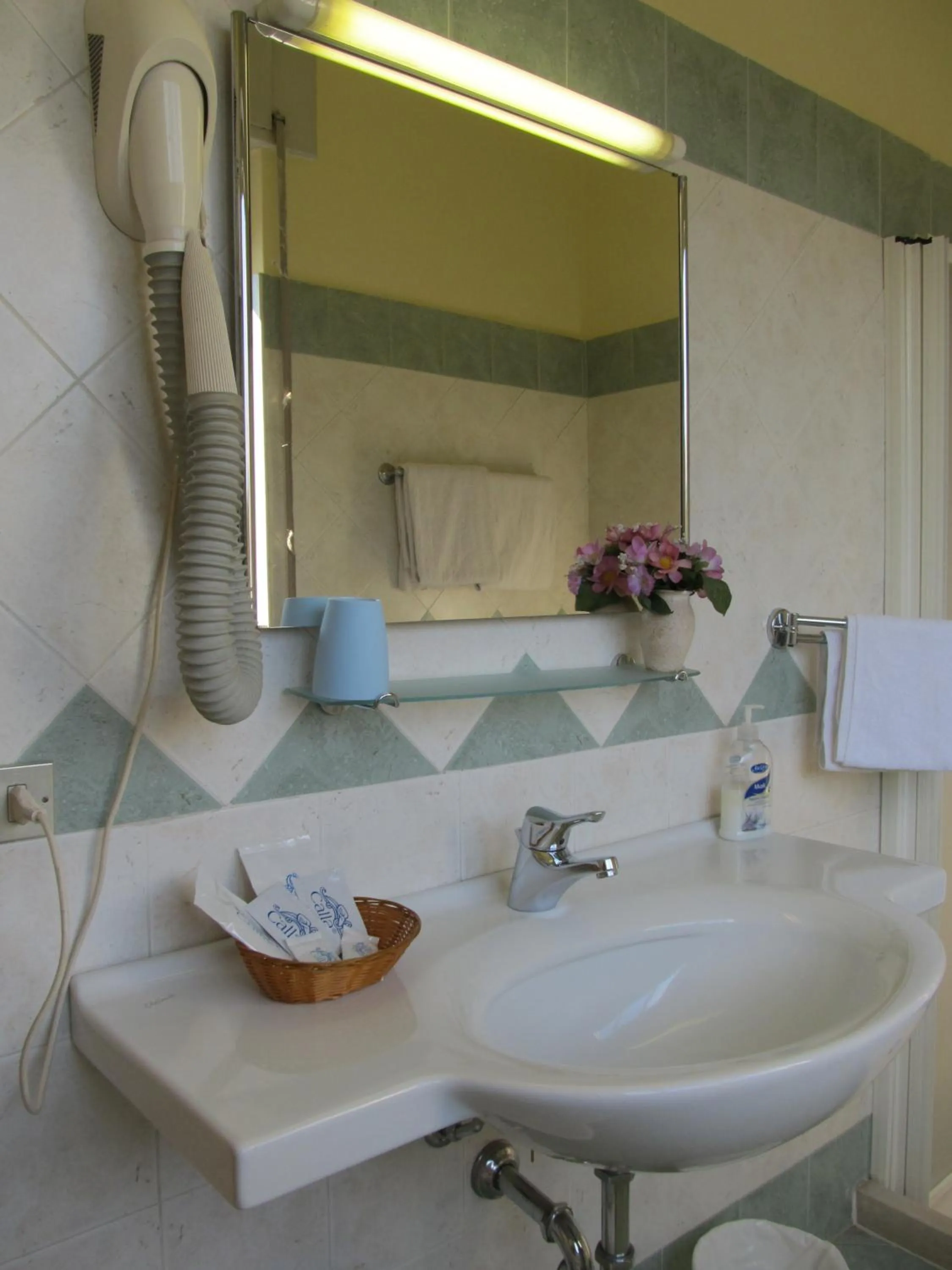 Bathroom in Hotel La Bussola