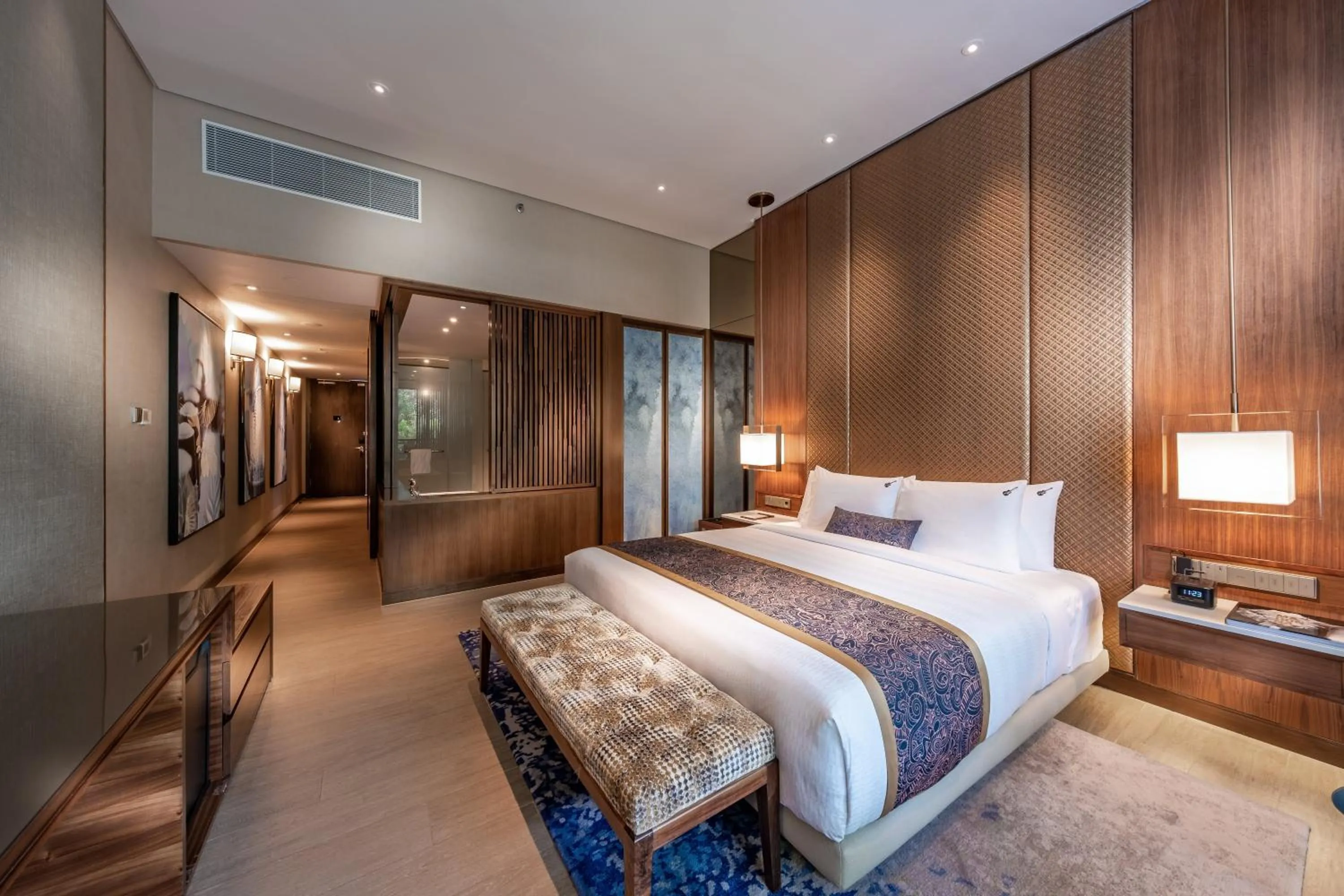 Bed in Hard Rock Hotel Desaru Coast