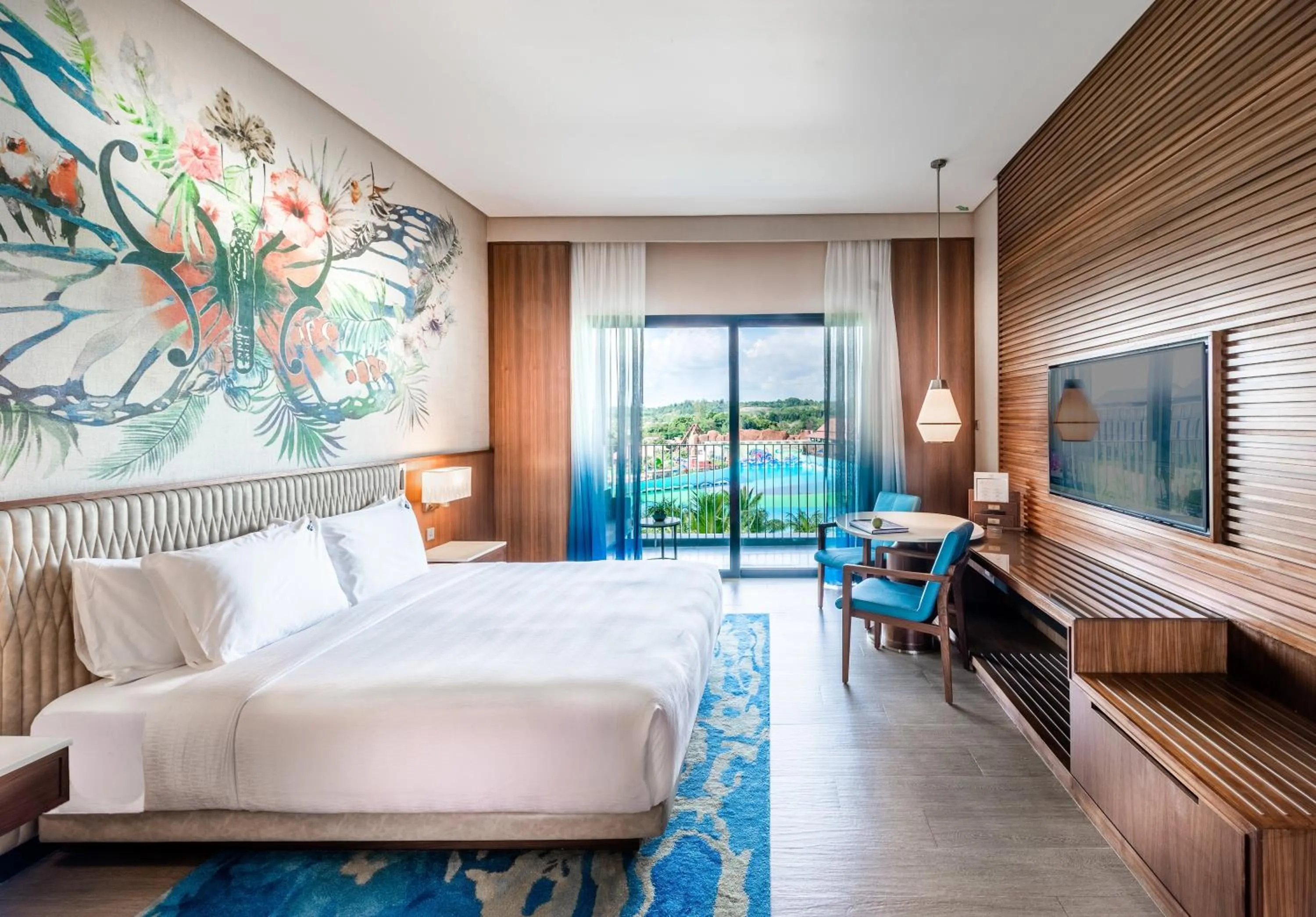 Bed in Hard Rock Hotel Desaru Coast