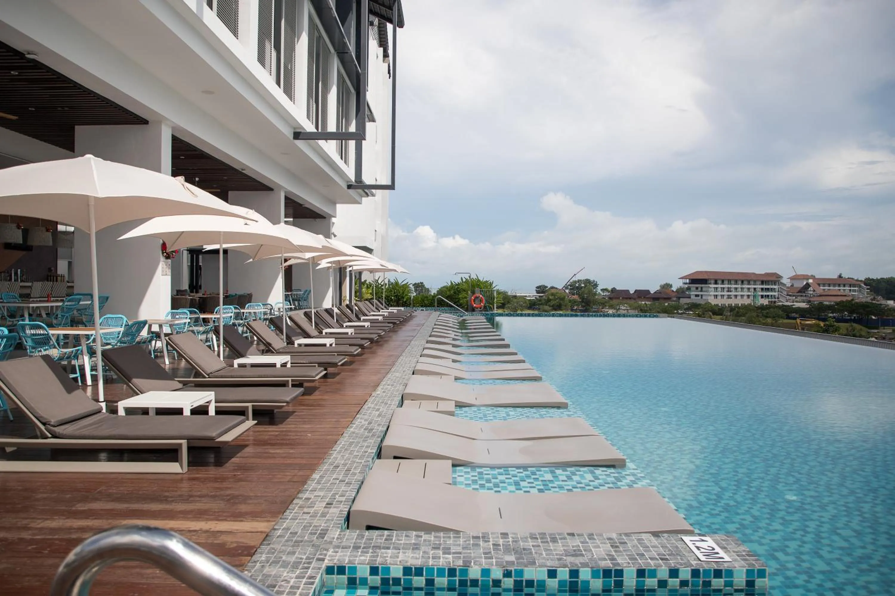 Swimming pool in Hard Rock Hotel Desaru Coast