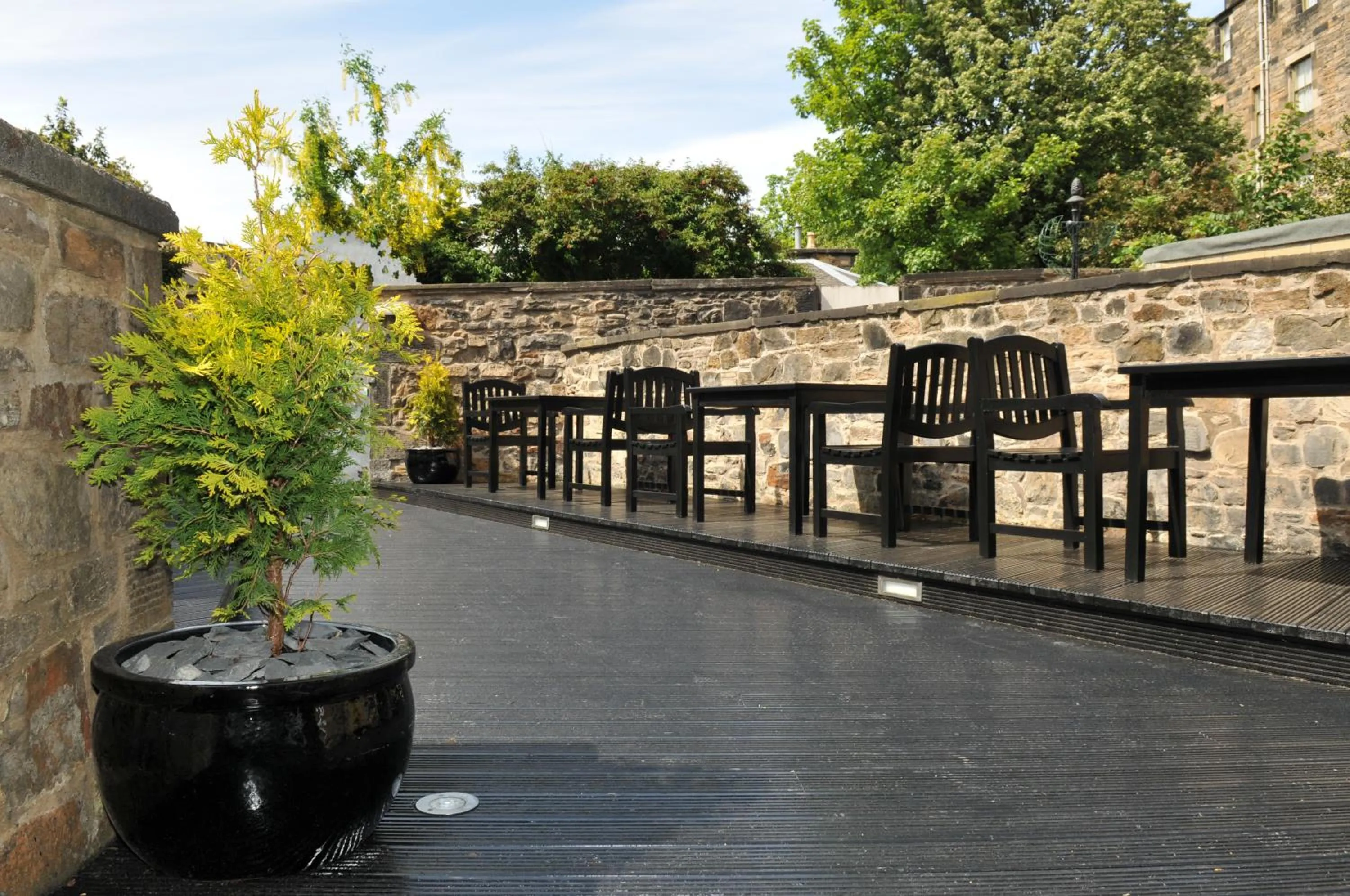 Garden in The Hostel