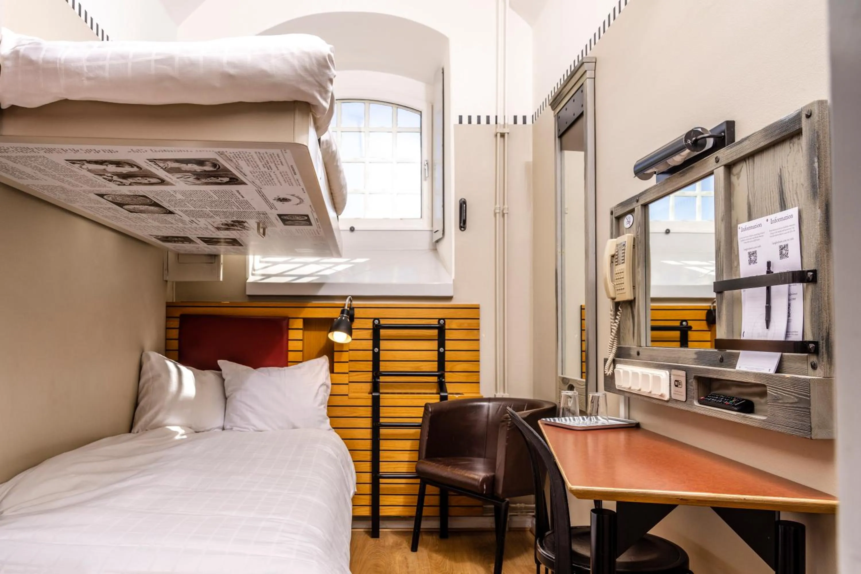 Photo of the whole room, Bed in STF Långholmen Hostel