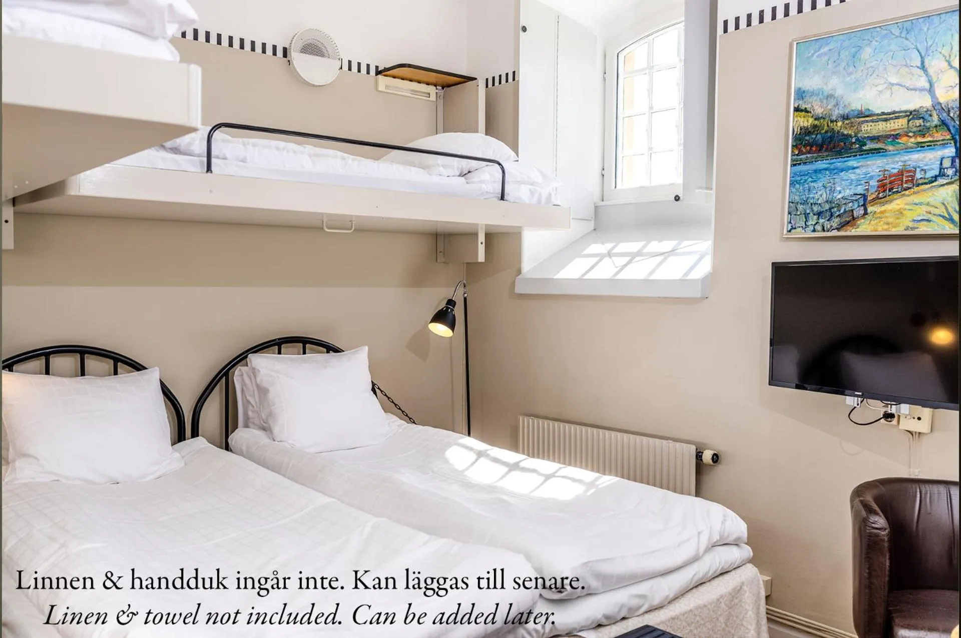 Bed in STF Långholmen Hostel