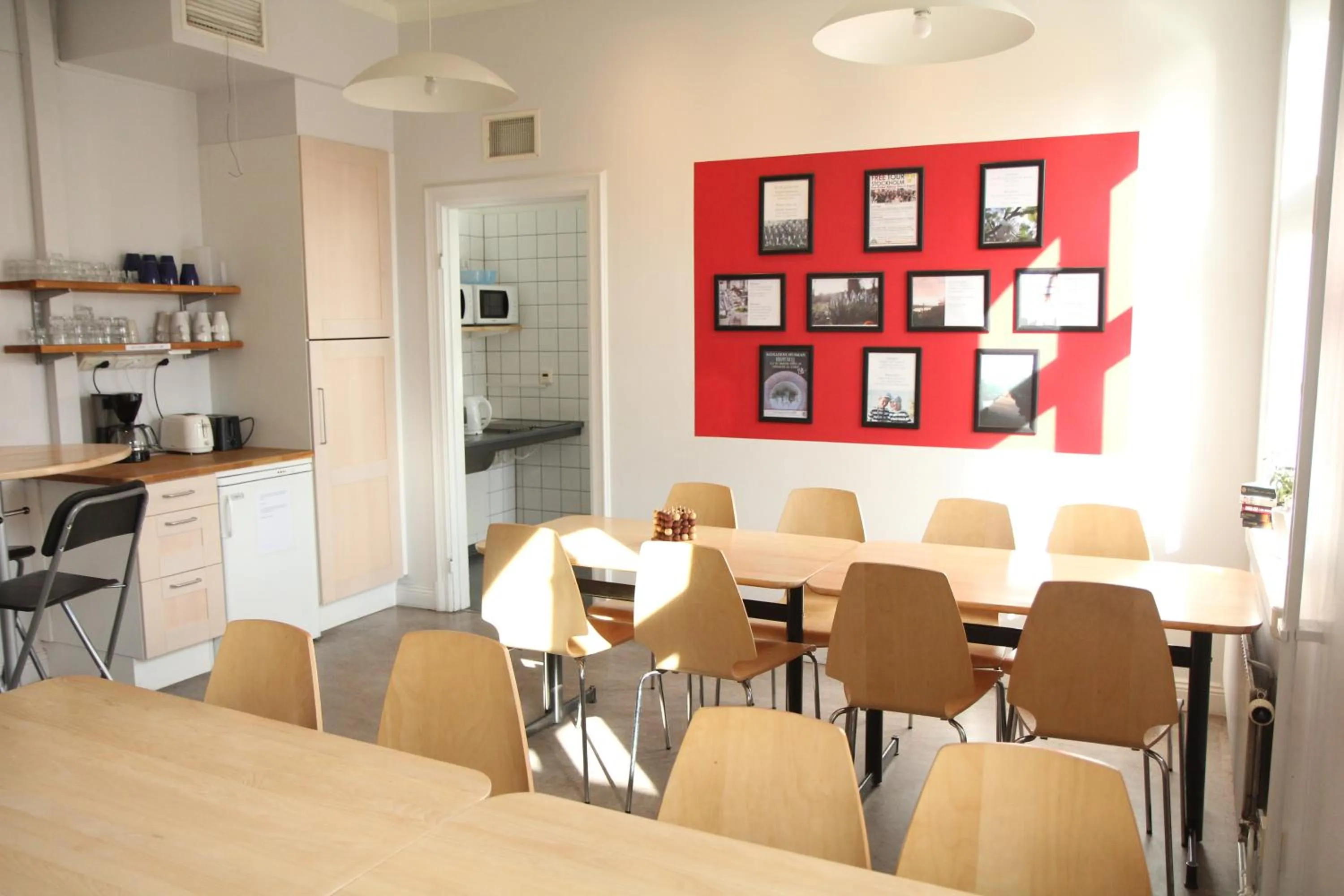 kitchen in STF Långholmen Hostel