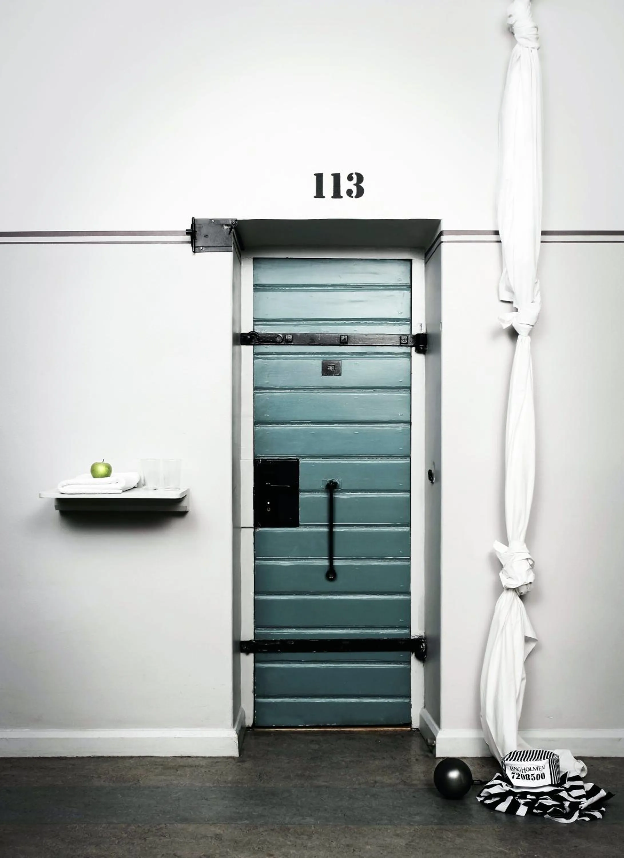 Decorative detail in STF Långholmen Hostel