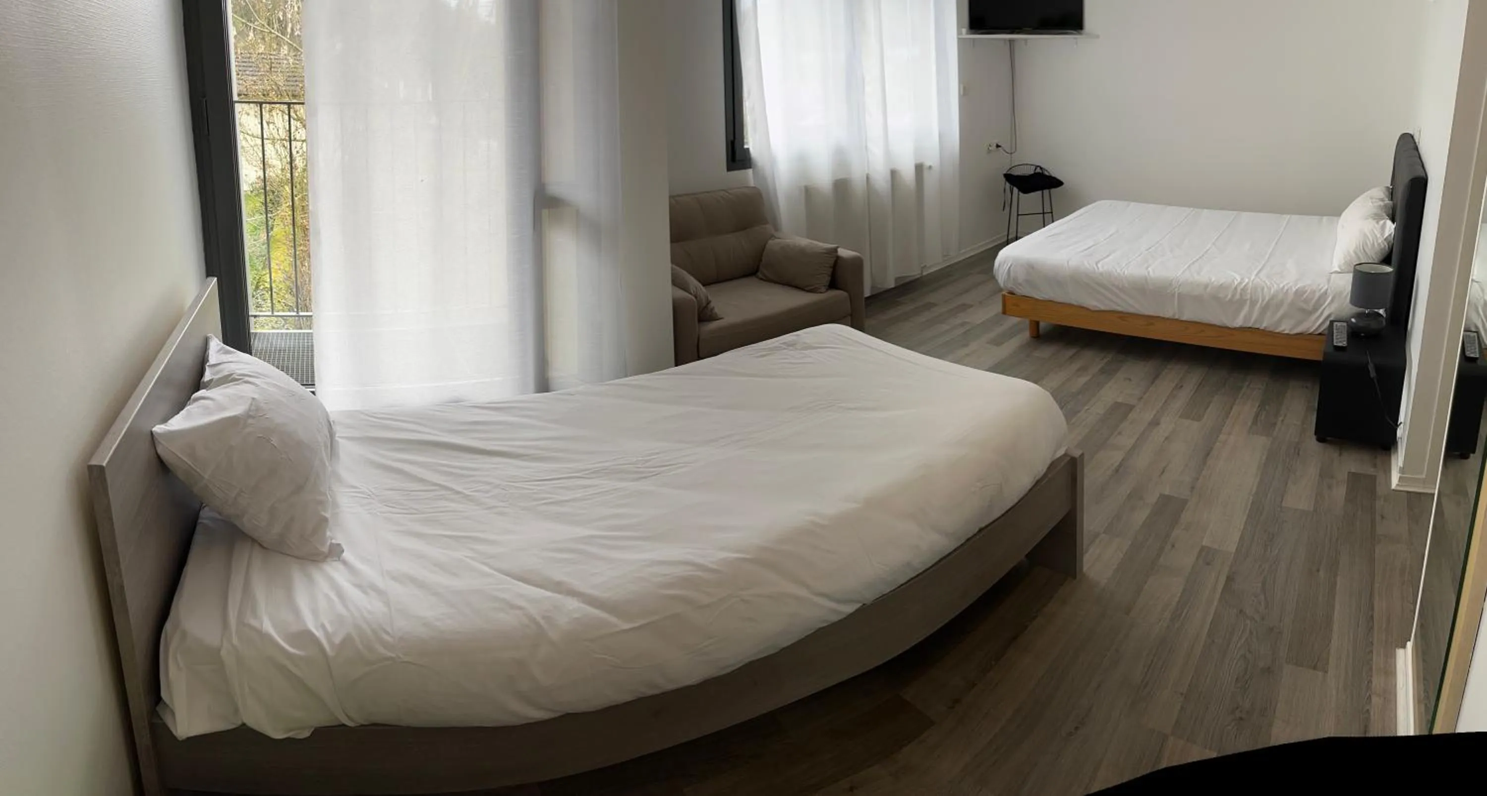 Bed in Hotel Restaurant Rolland