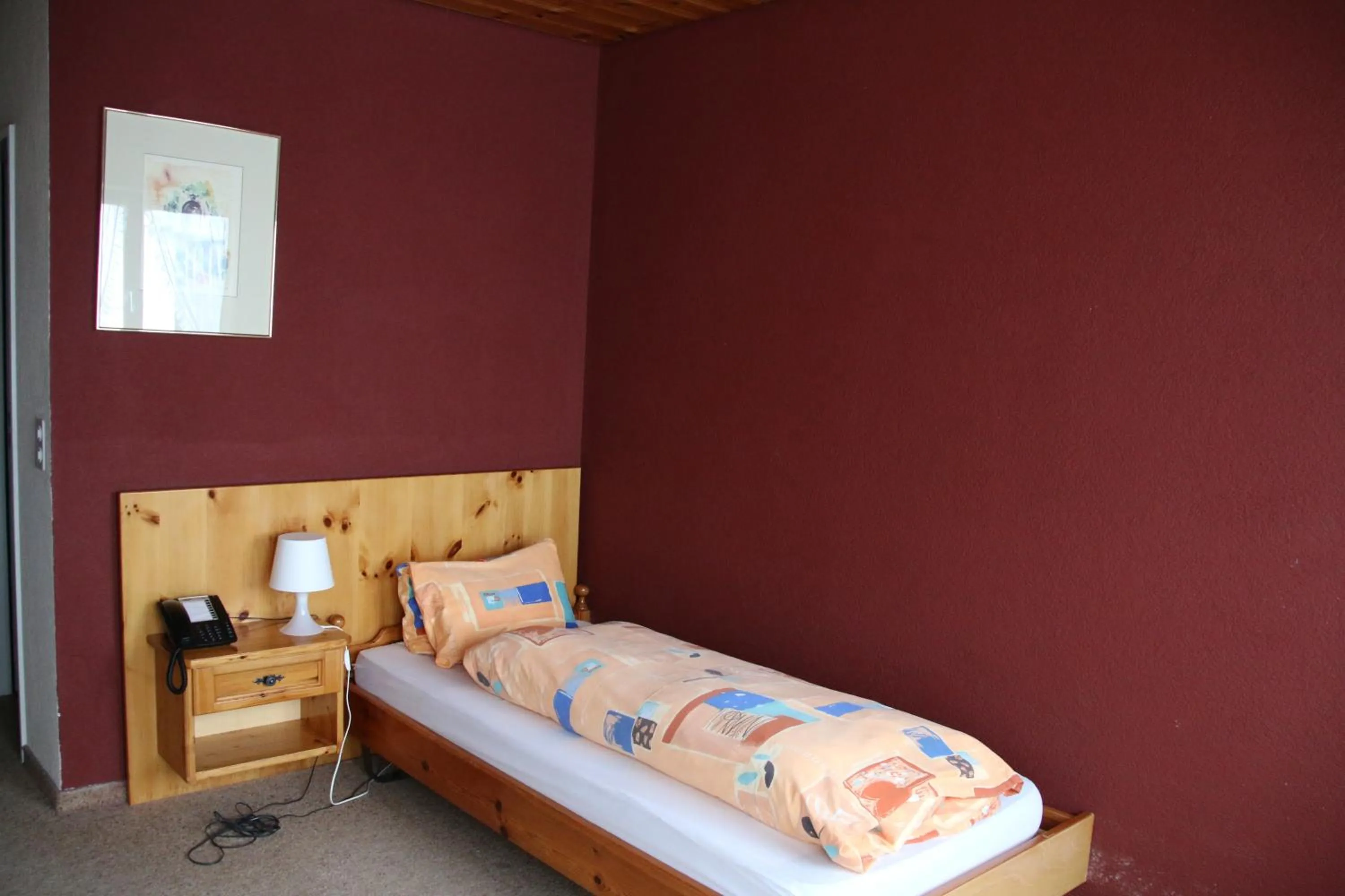 Decorative detail, Bed in Minster Hotel