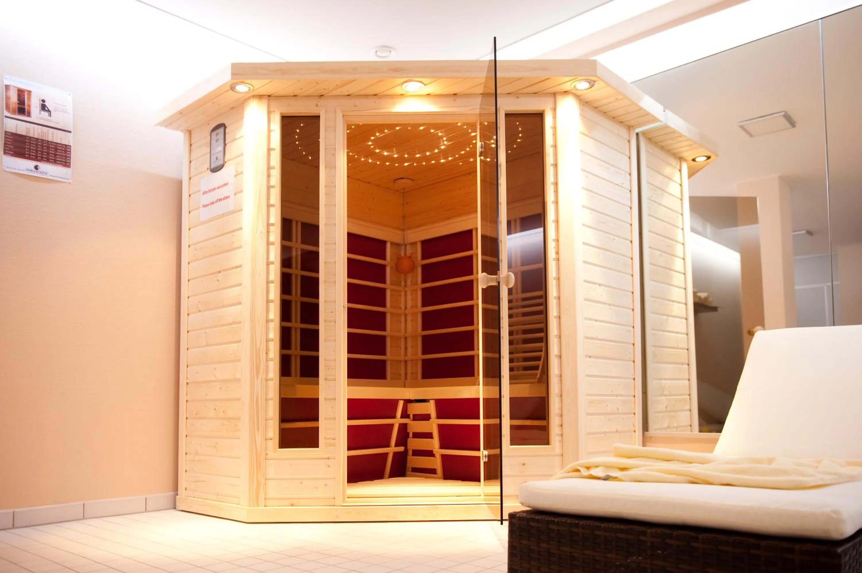 Spa and wellness centre/facilities in Advantage Appartements Hotel