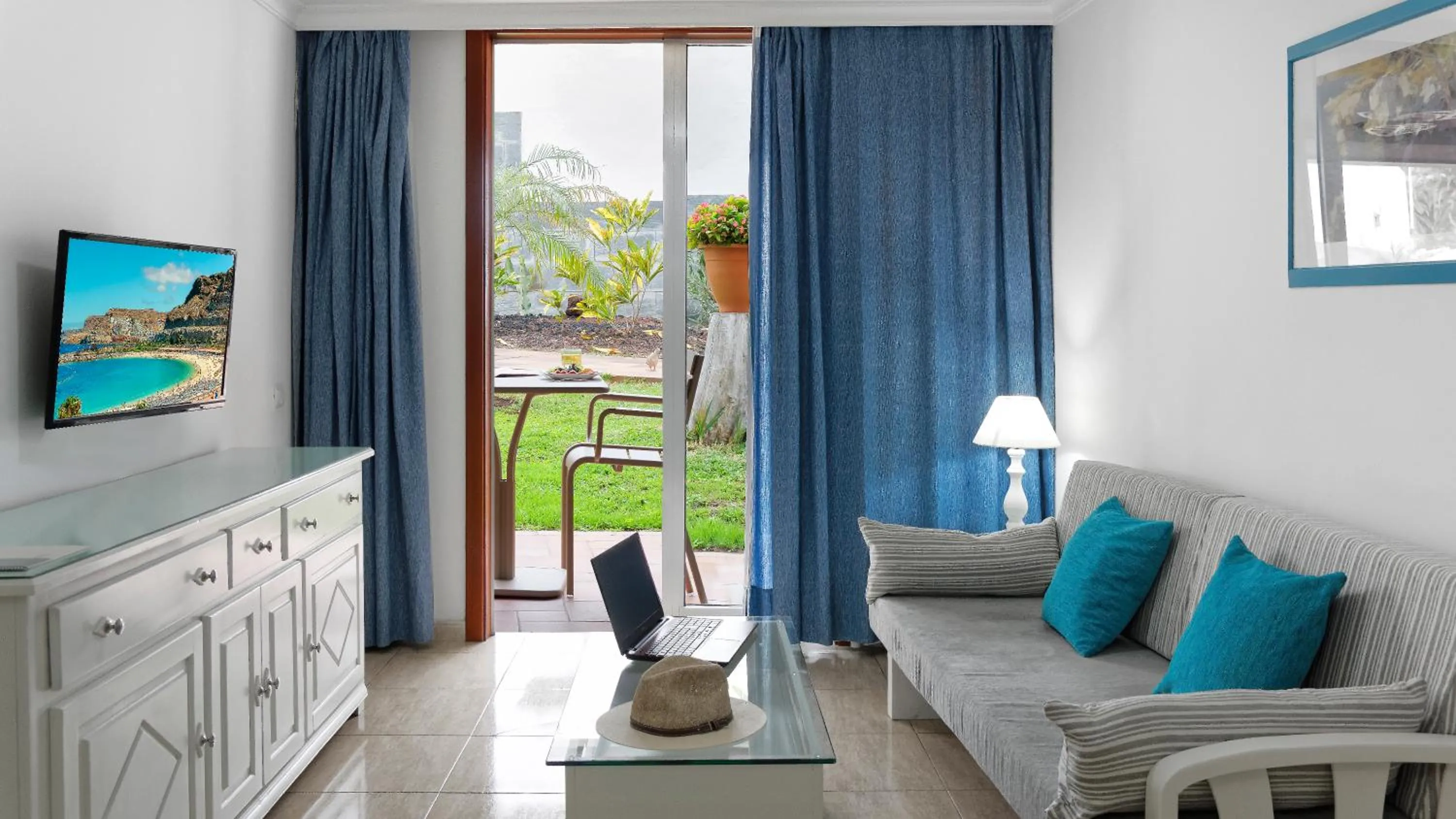 Living room in Jacarandas Beach