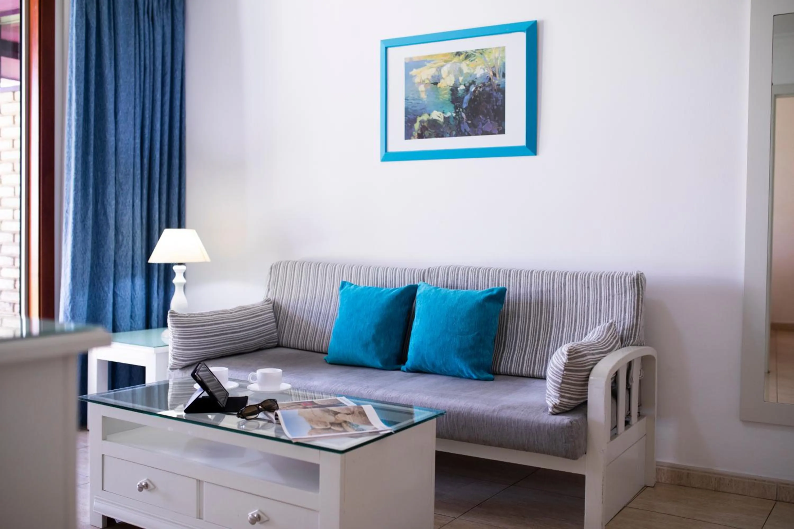 Living room in Jacarandas Beach