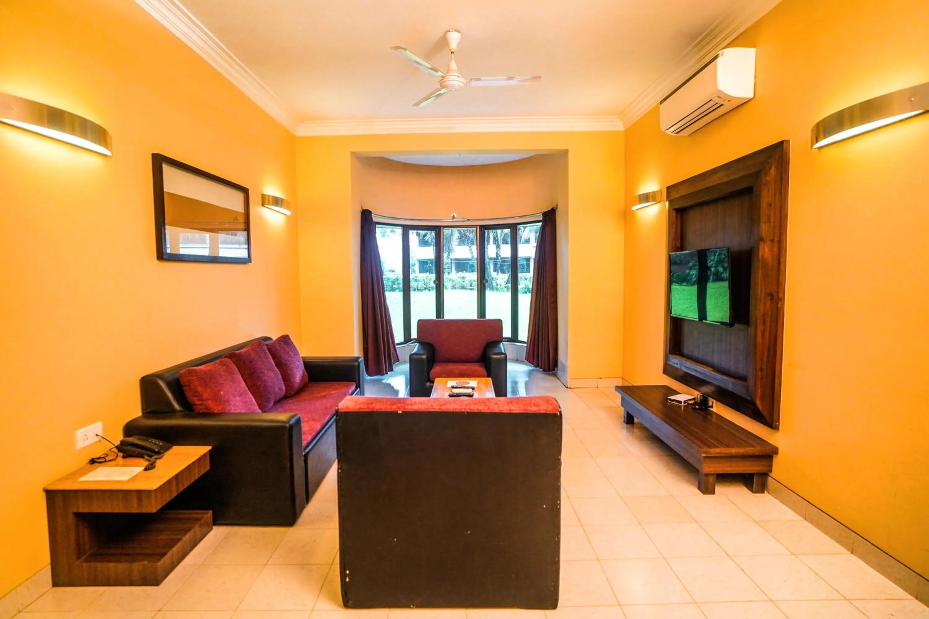 Living room in Treasure Island Resorts Lonavala