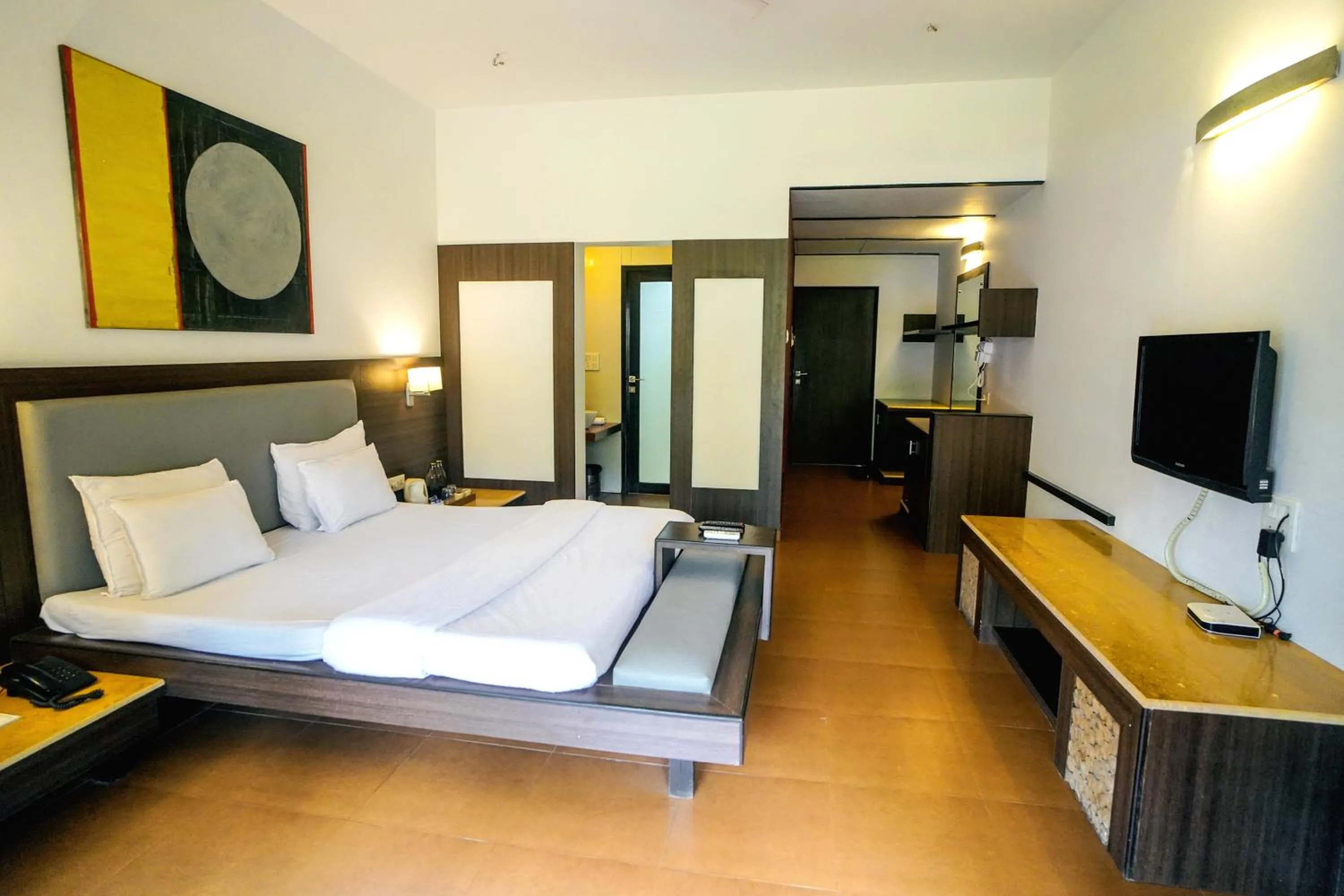 Bed in Treasure Island Resorts Lonavala