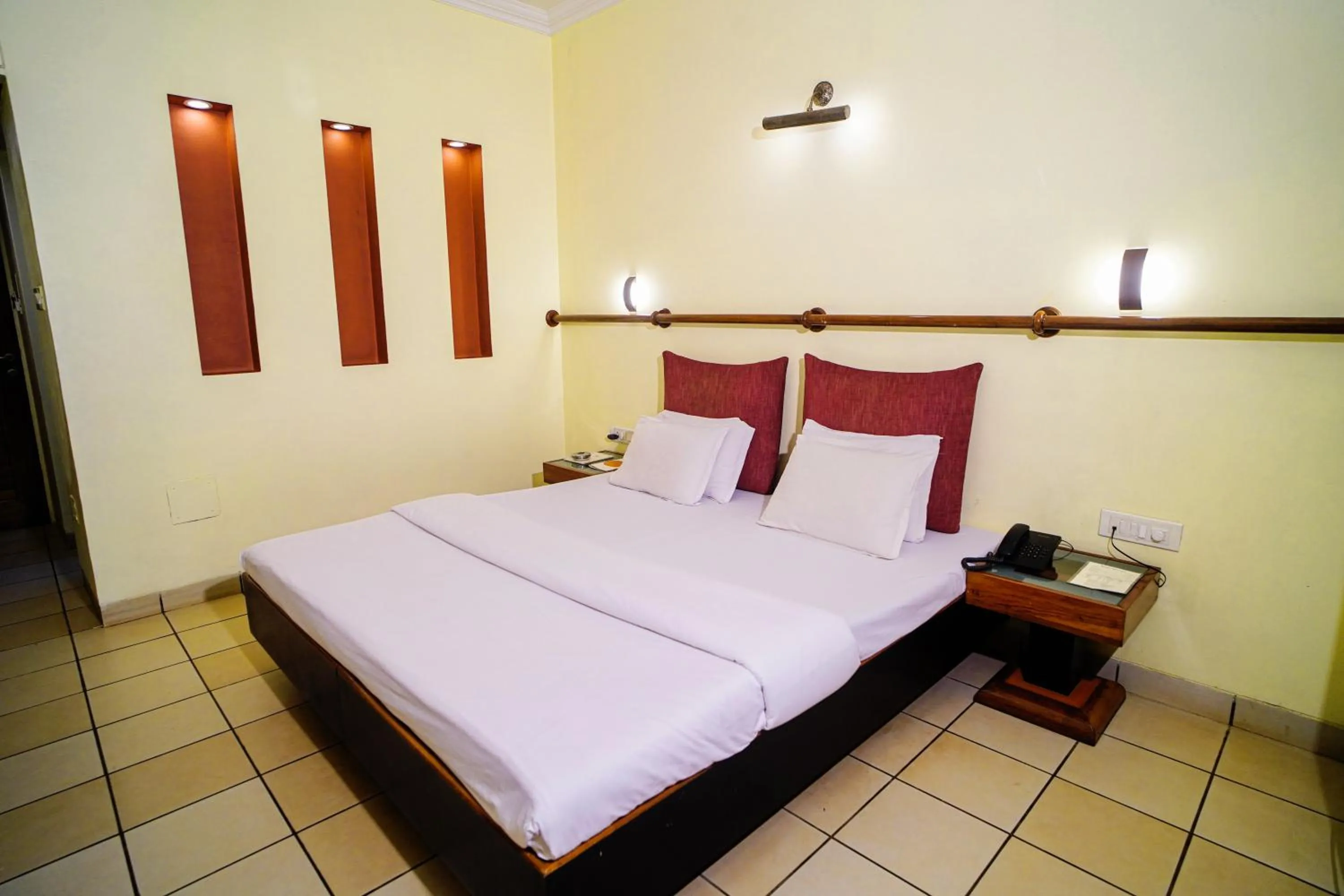 Bed in Treasure Island Resorts Lonavala