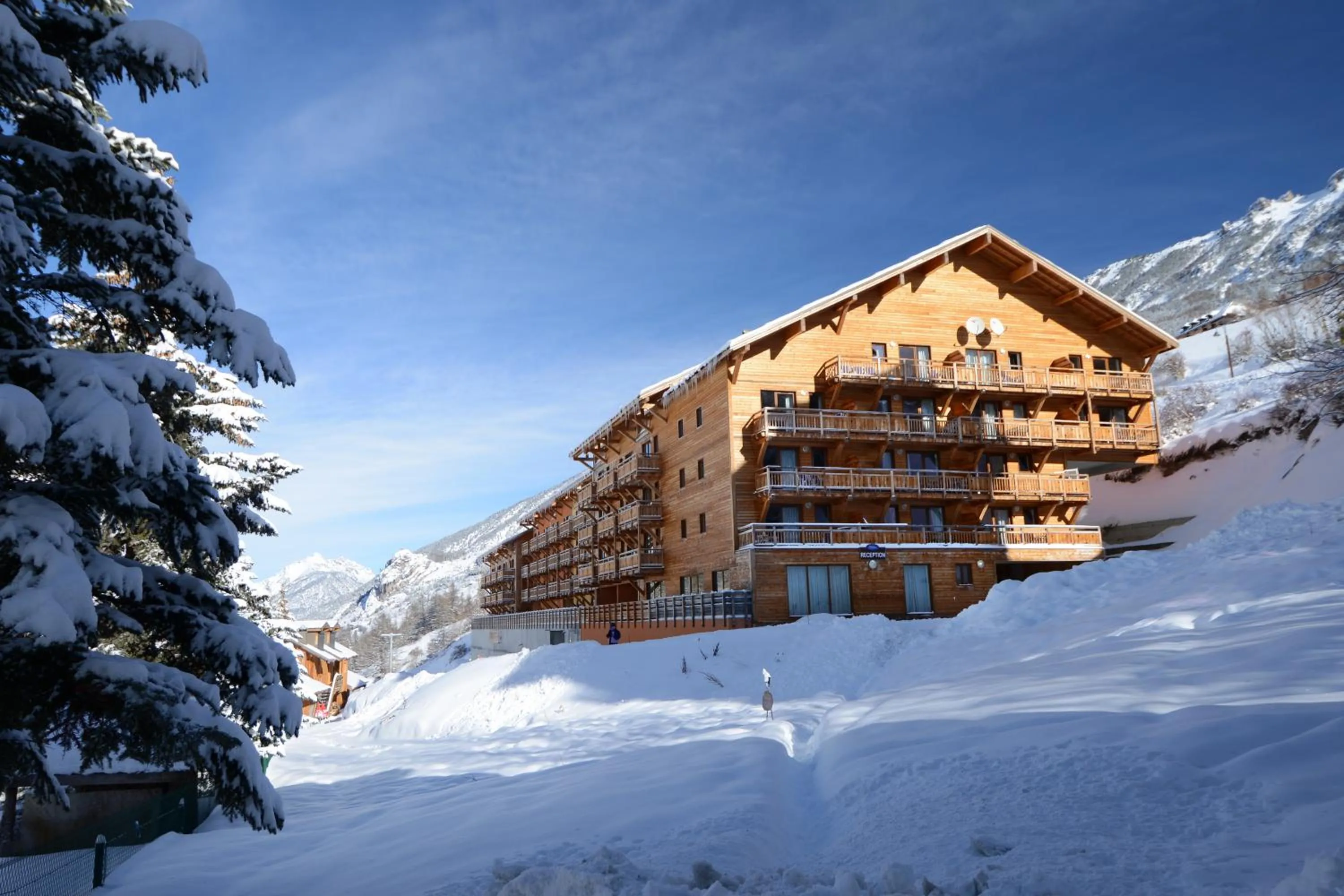 Bird's eye view in Résidence Odalys Pra Sainte Marie