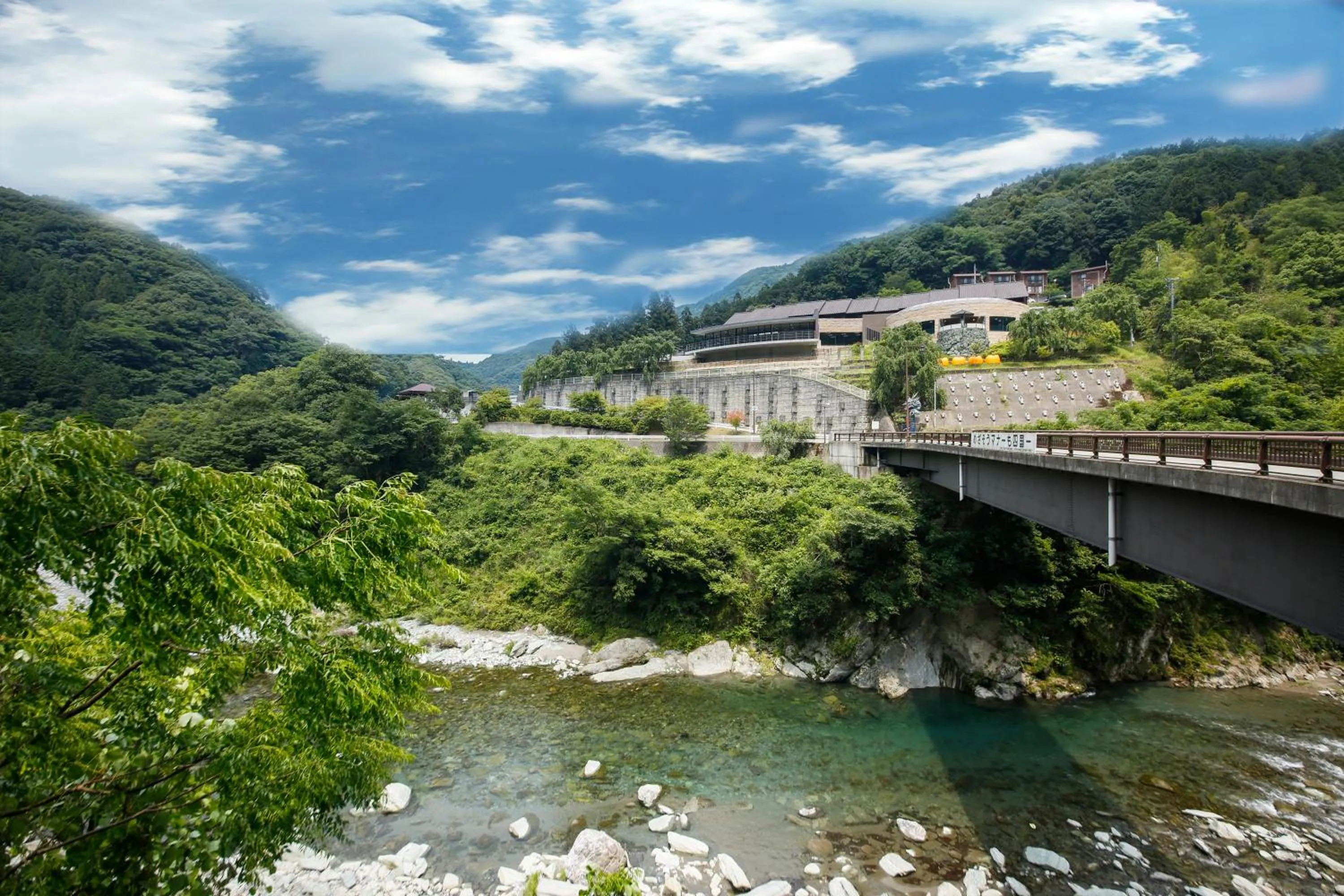 Property building in Blue Villa Anabuki