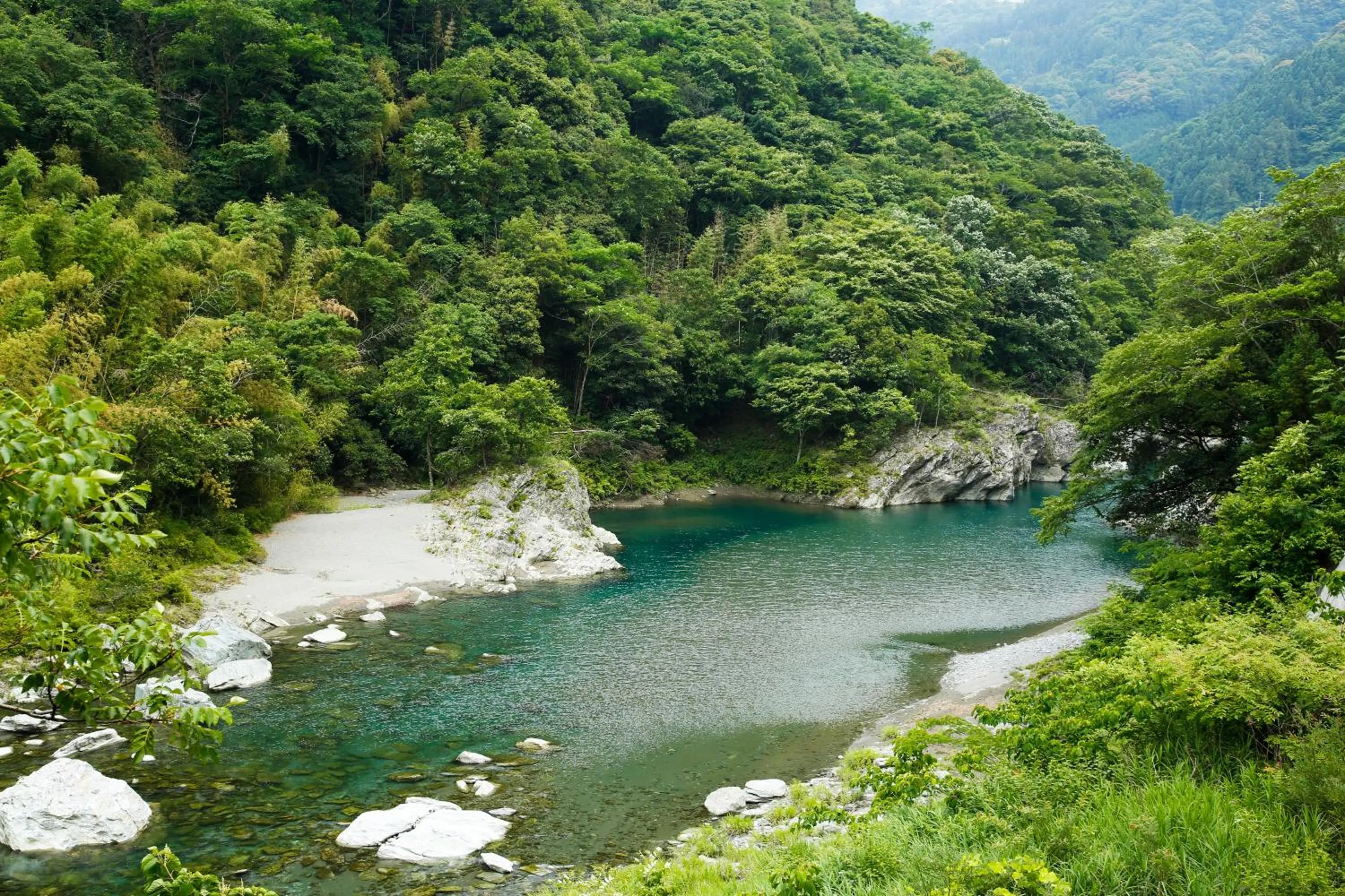 Natural landscape in Blue Villa Anabuki