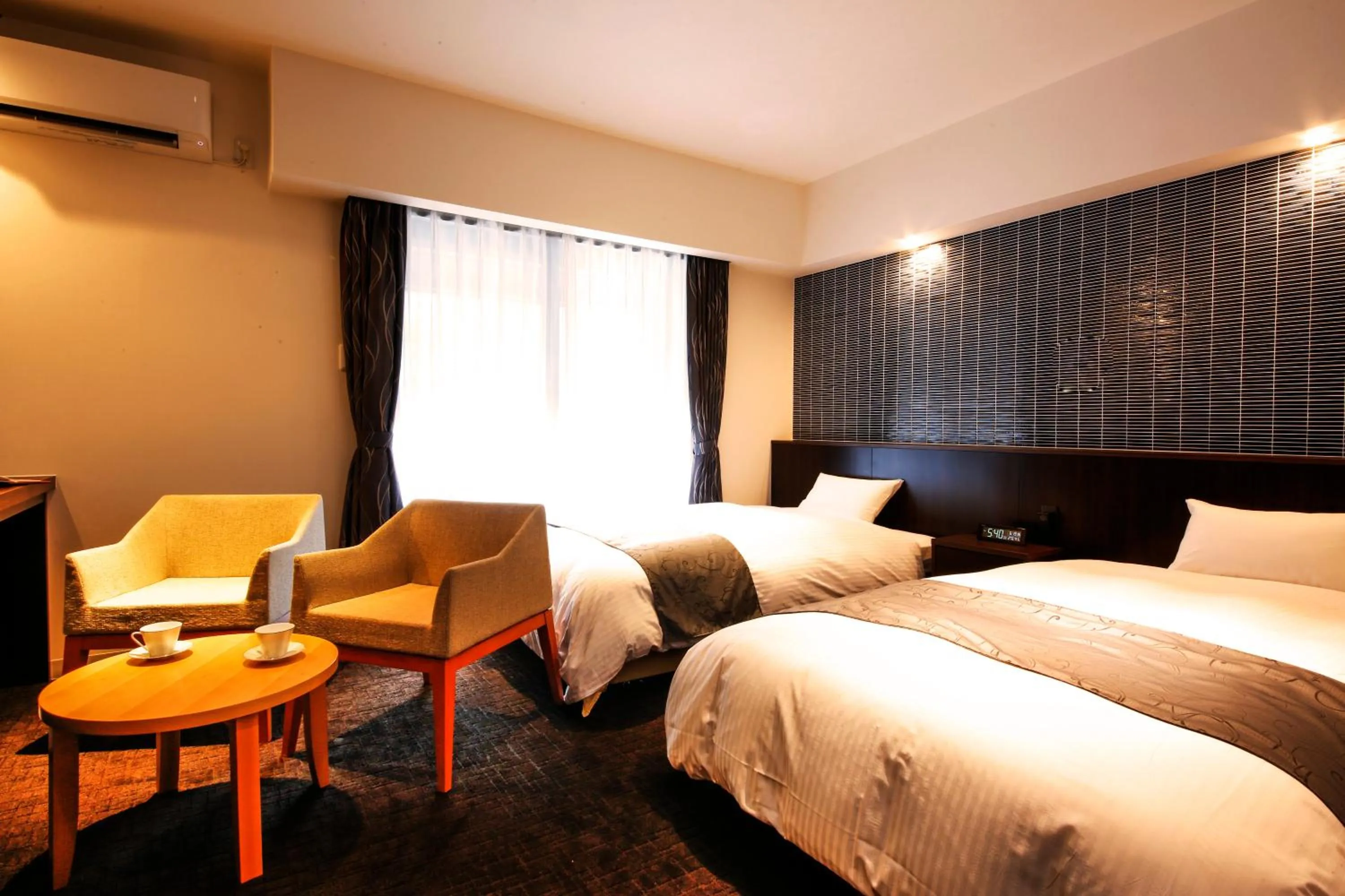 Bed in Blue Villa Anabuki