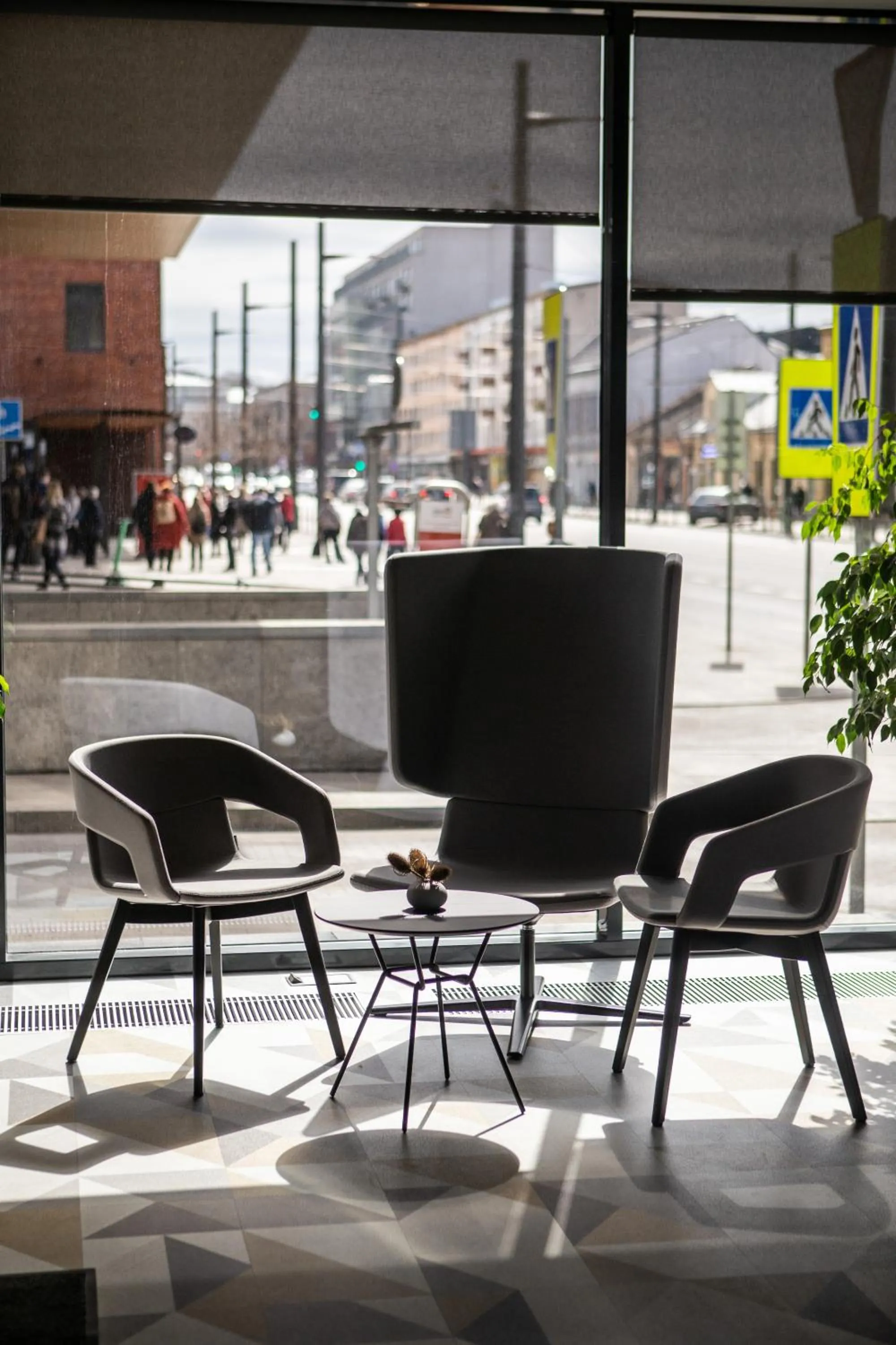 Lounge or bar in Ibis Kaunas Centre
