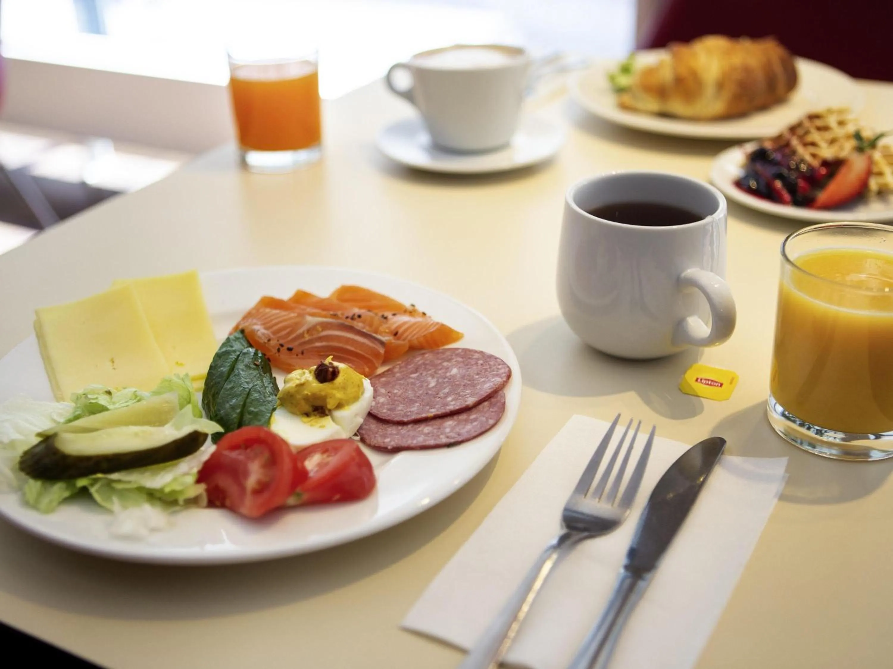 Breakfast in Ibis Kaunas Centre