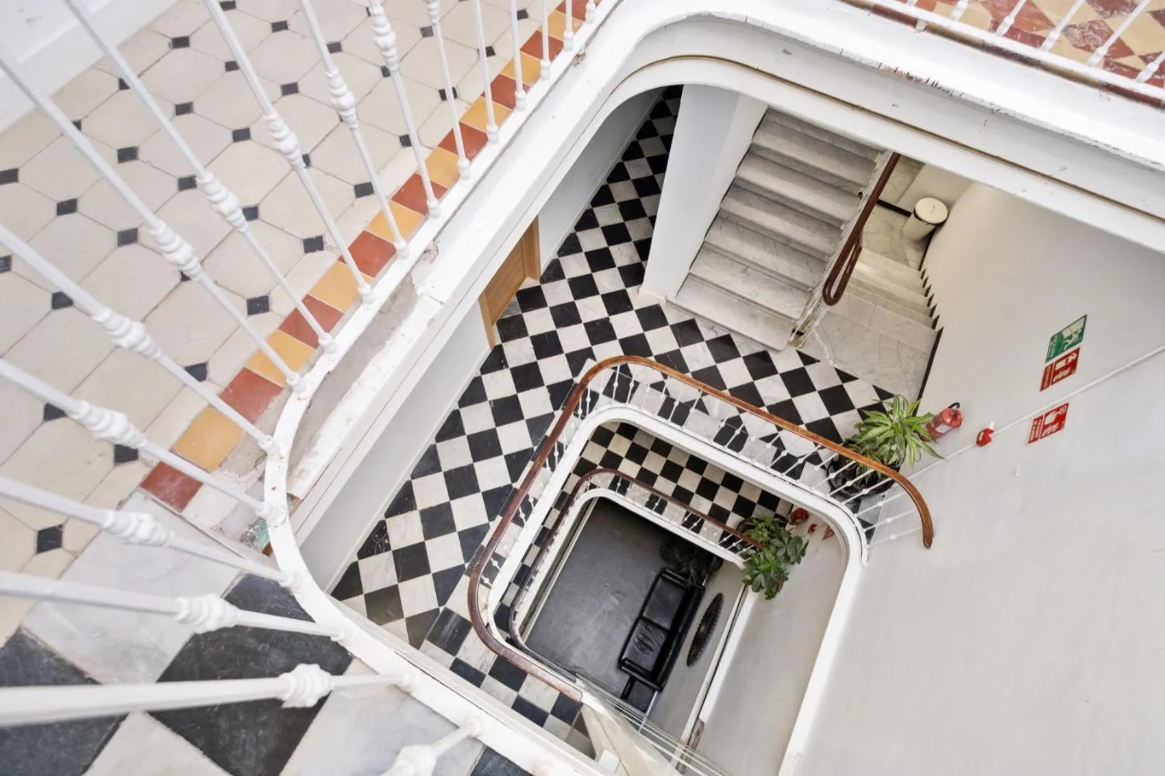 Decorative detail in Malaga City Suites