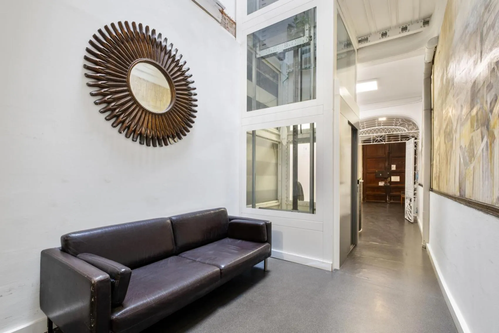 Lobby or reception in Malaga City Suites