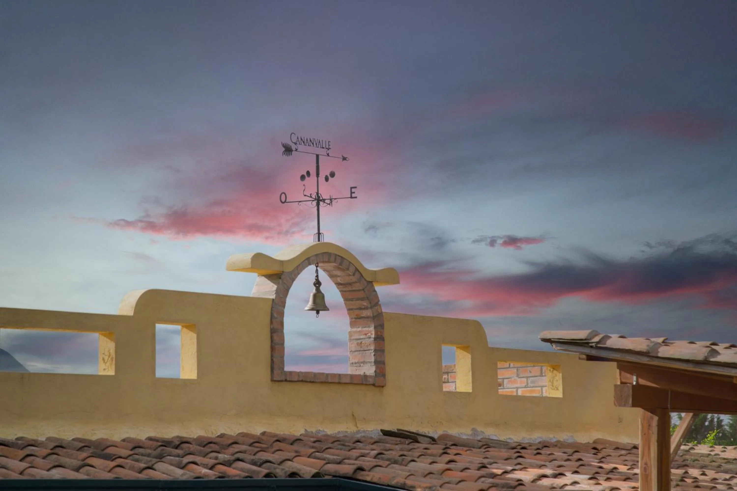 Sunset in Hosteria Cananvalle