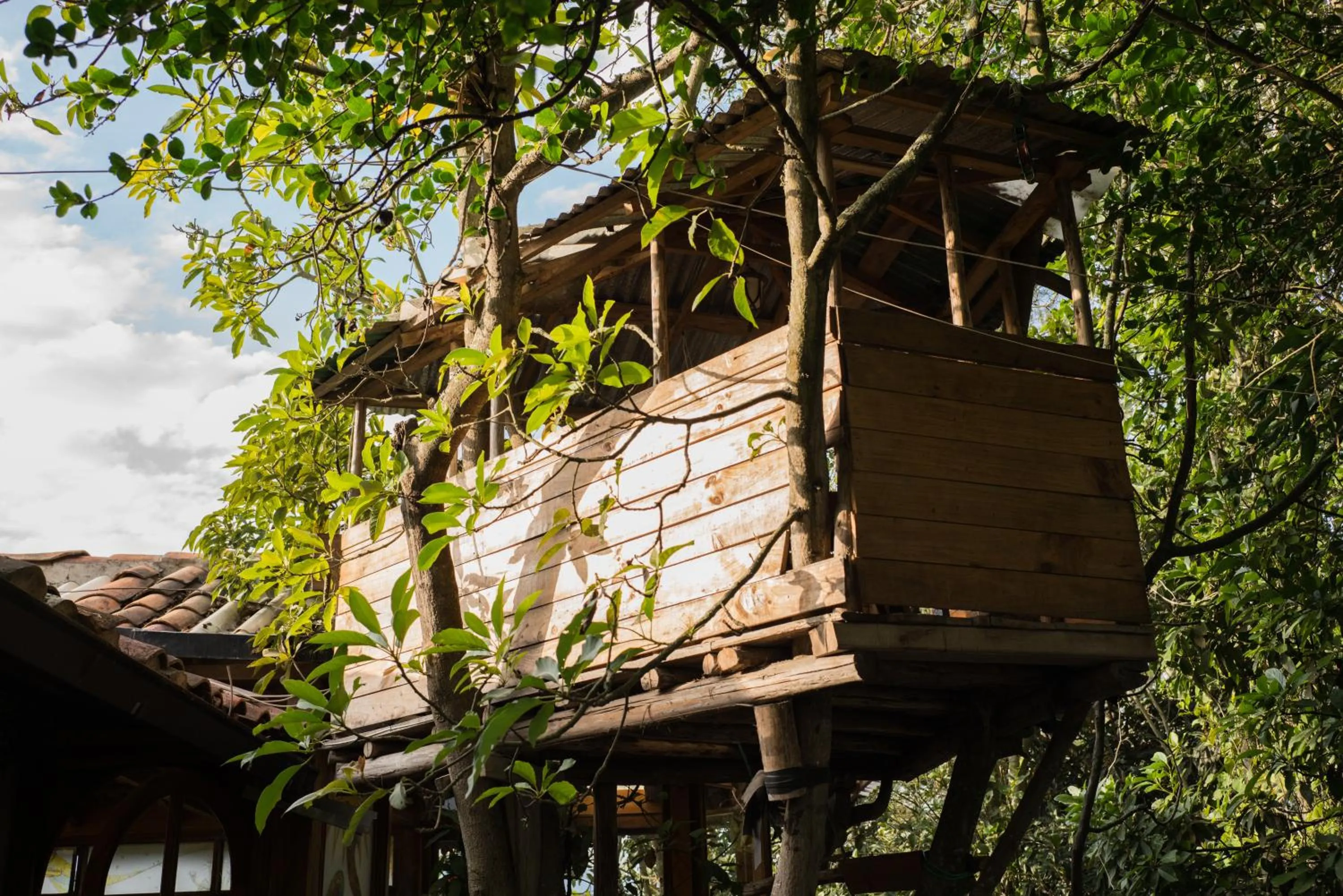 Property building in Hosteria Cananvalle