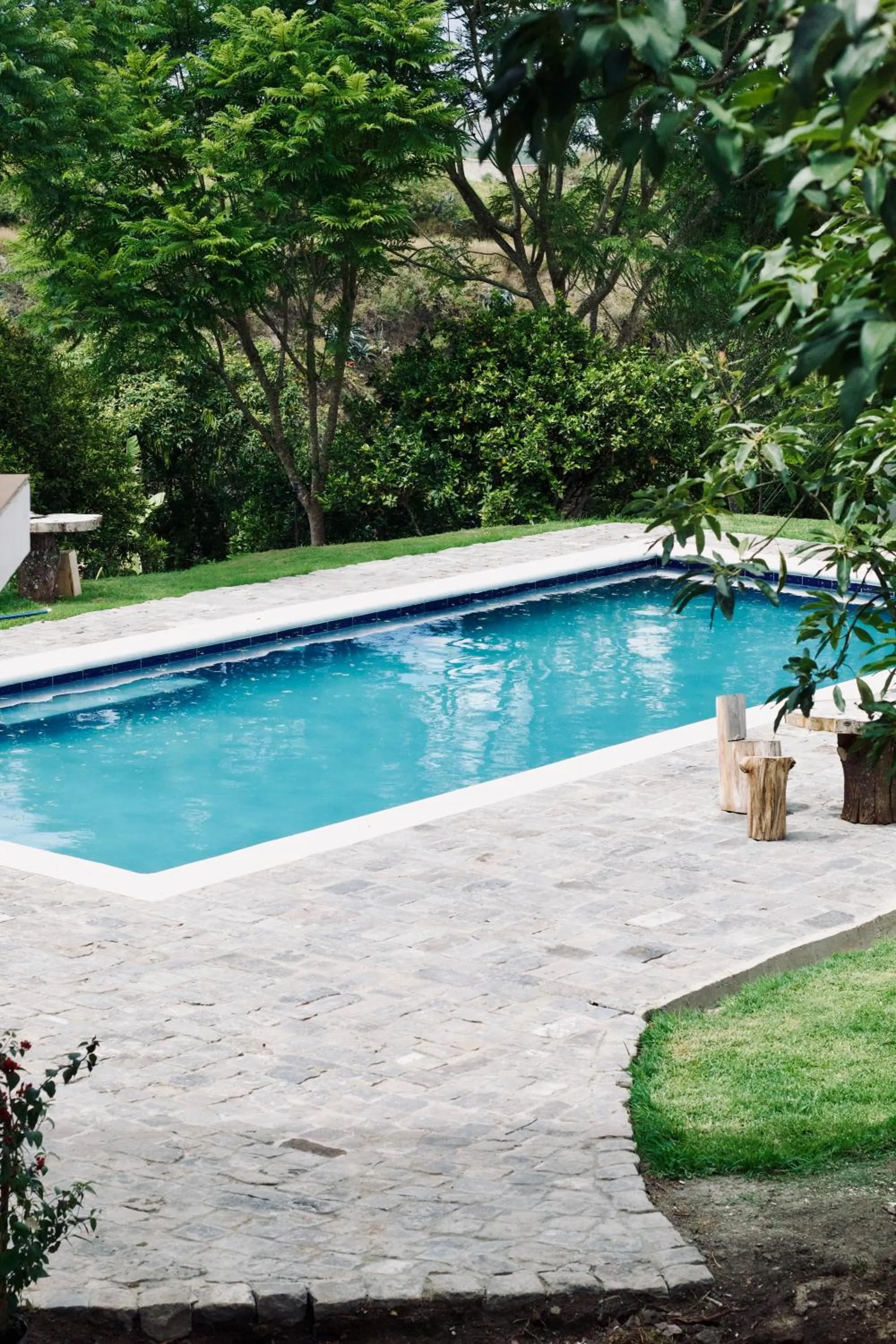Swimming pool in Hosteria Cananvalle