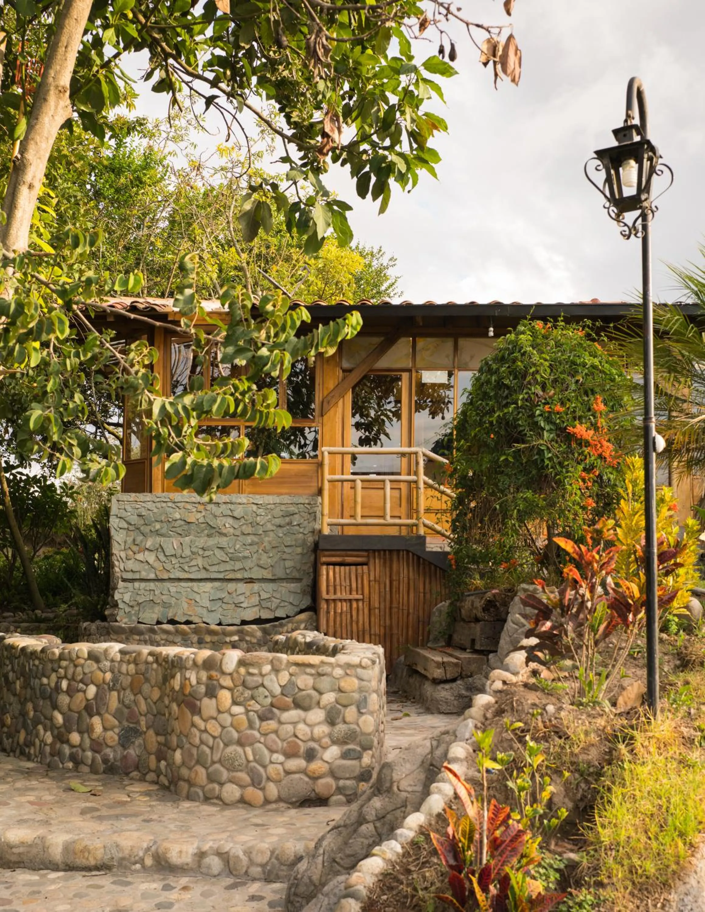 Garden in Hosteria Cananvalle