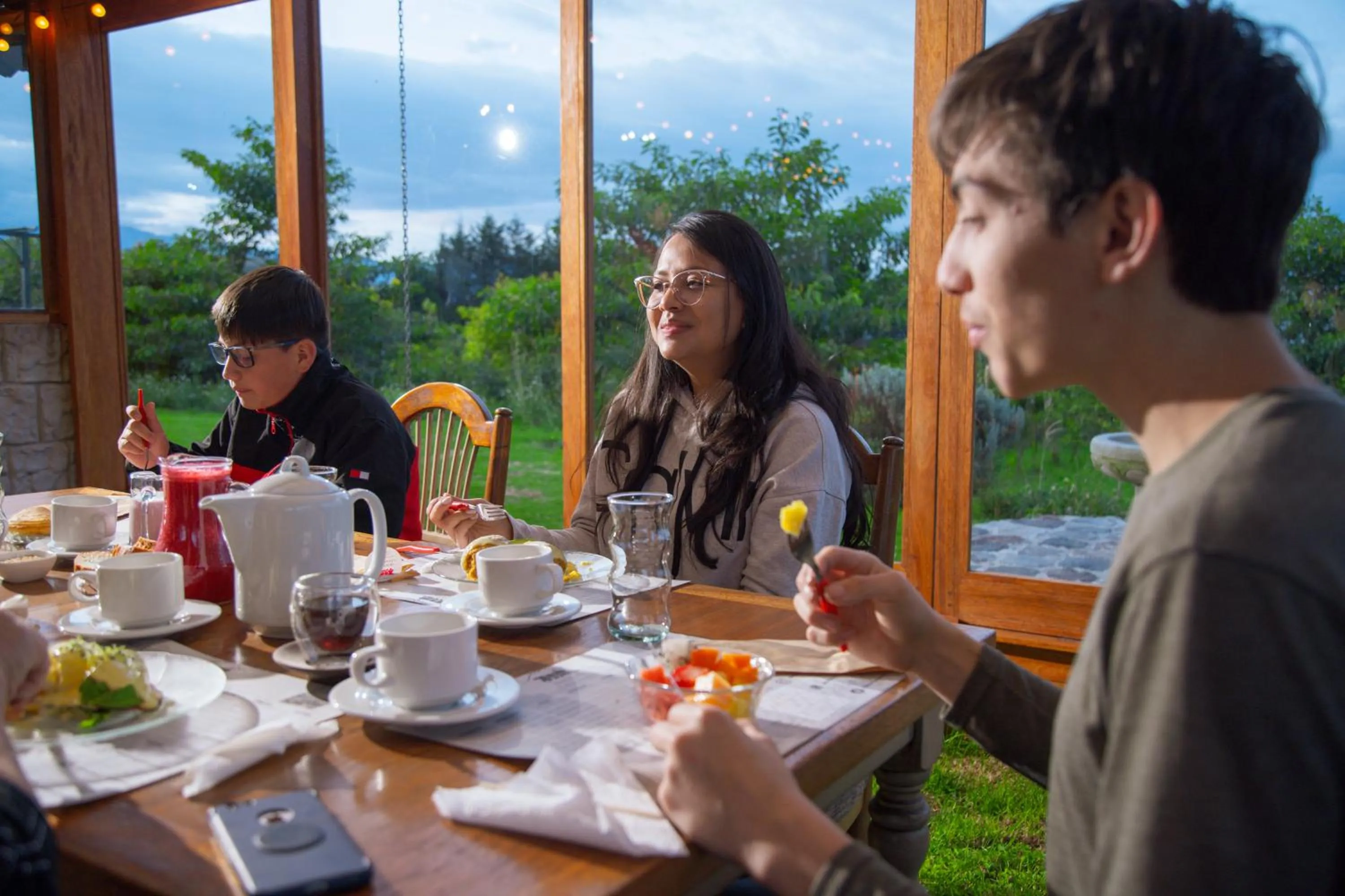 Breakfast in Hosteria Cananvalle