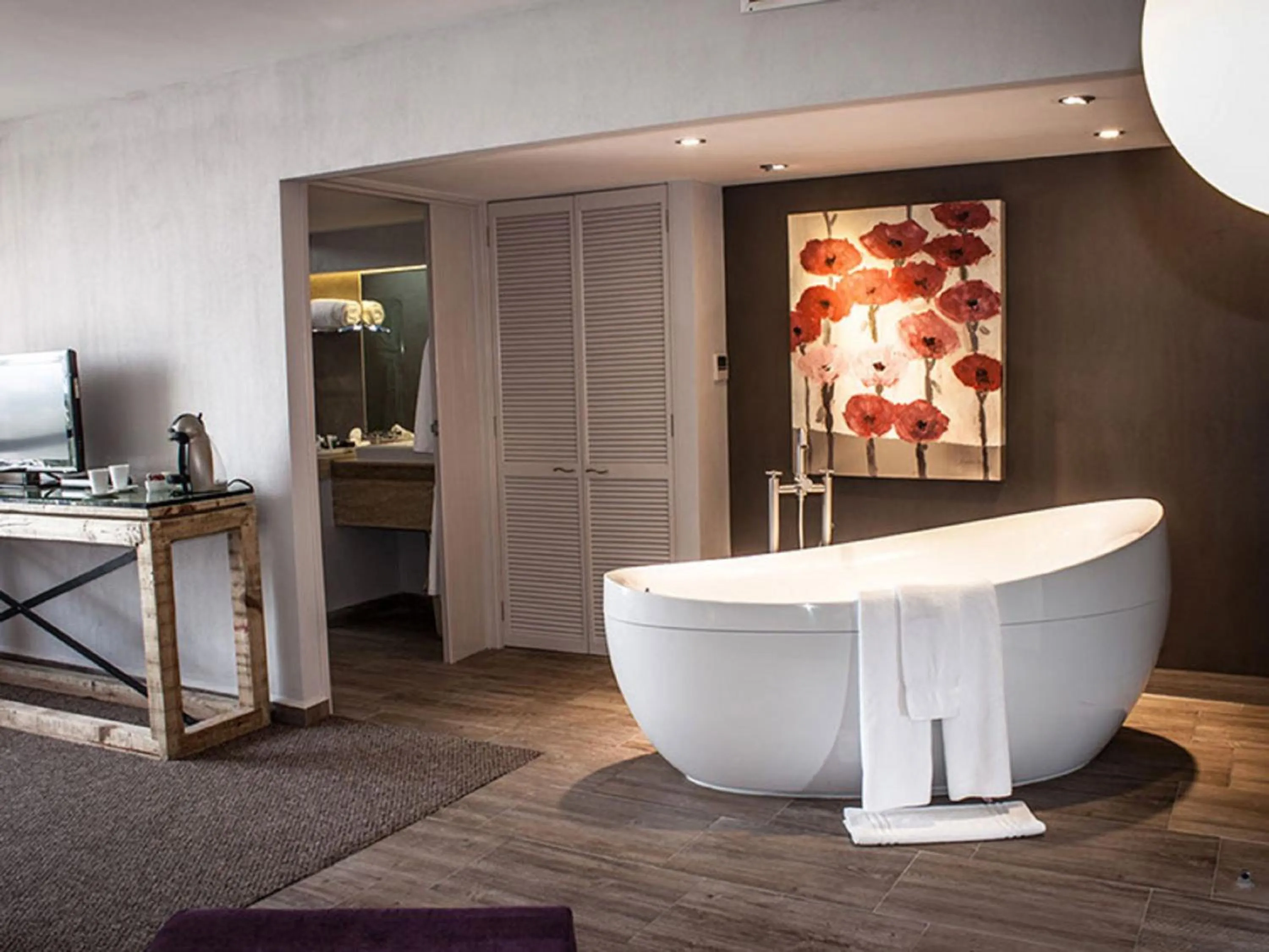 Shower in NEhotel Nueva Estancia