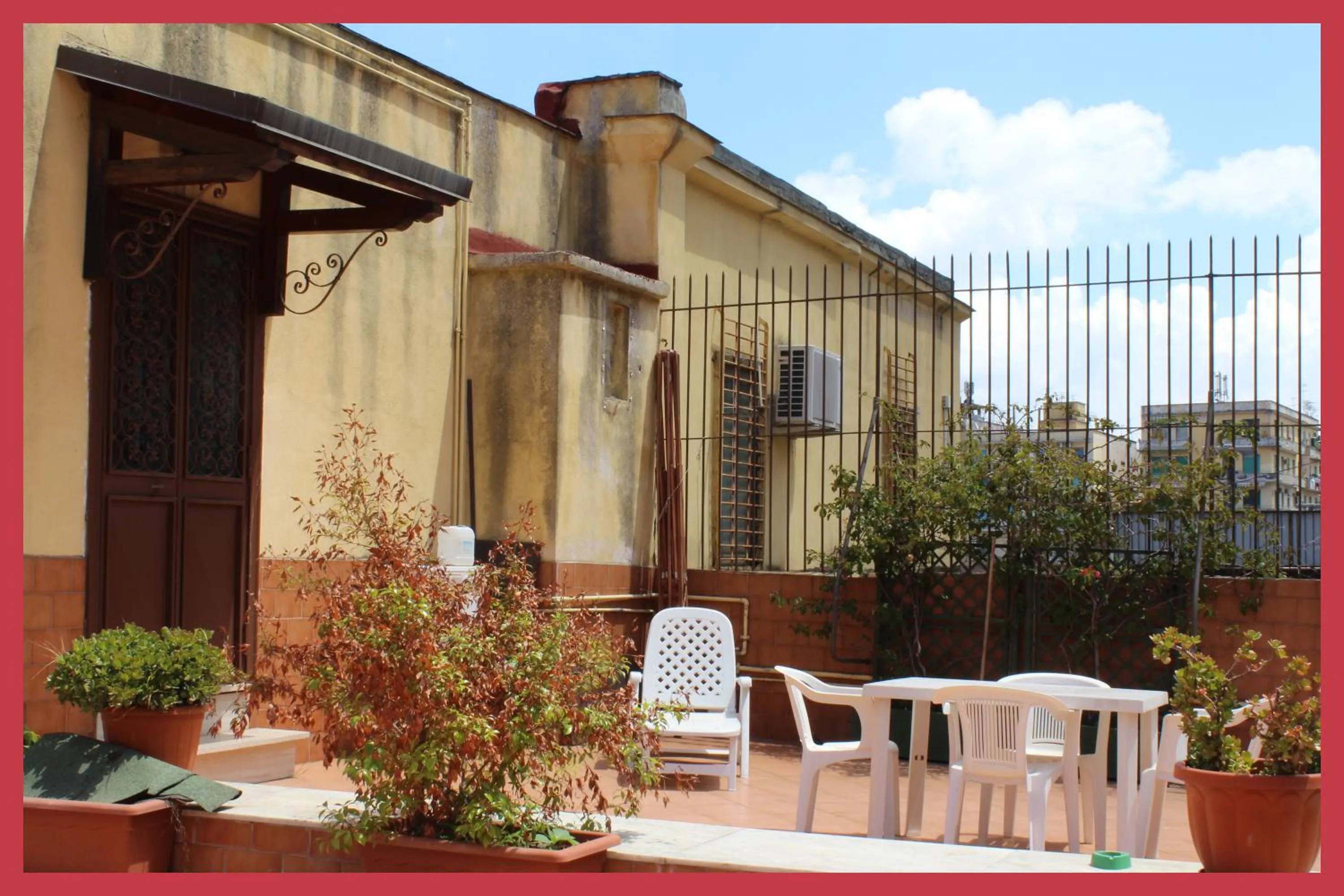 Balcony/Terrace in B&B La Storia Di Napoli