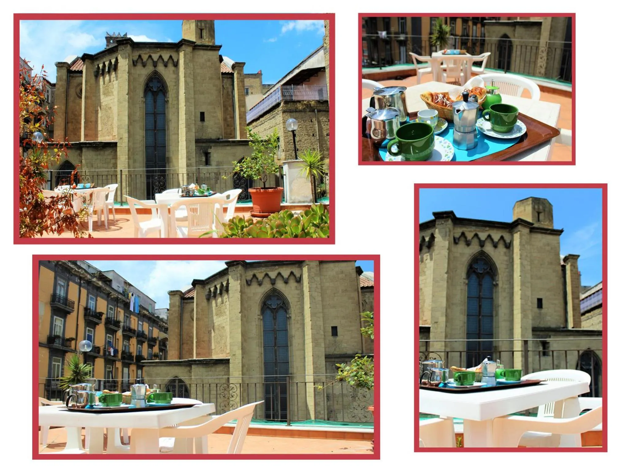 Balcony/Terrace in B&B La Storia Di Napoli