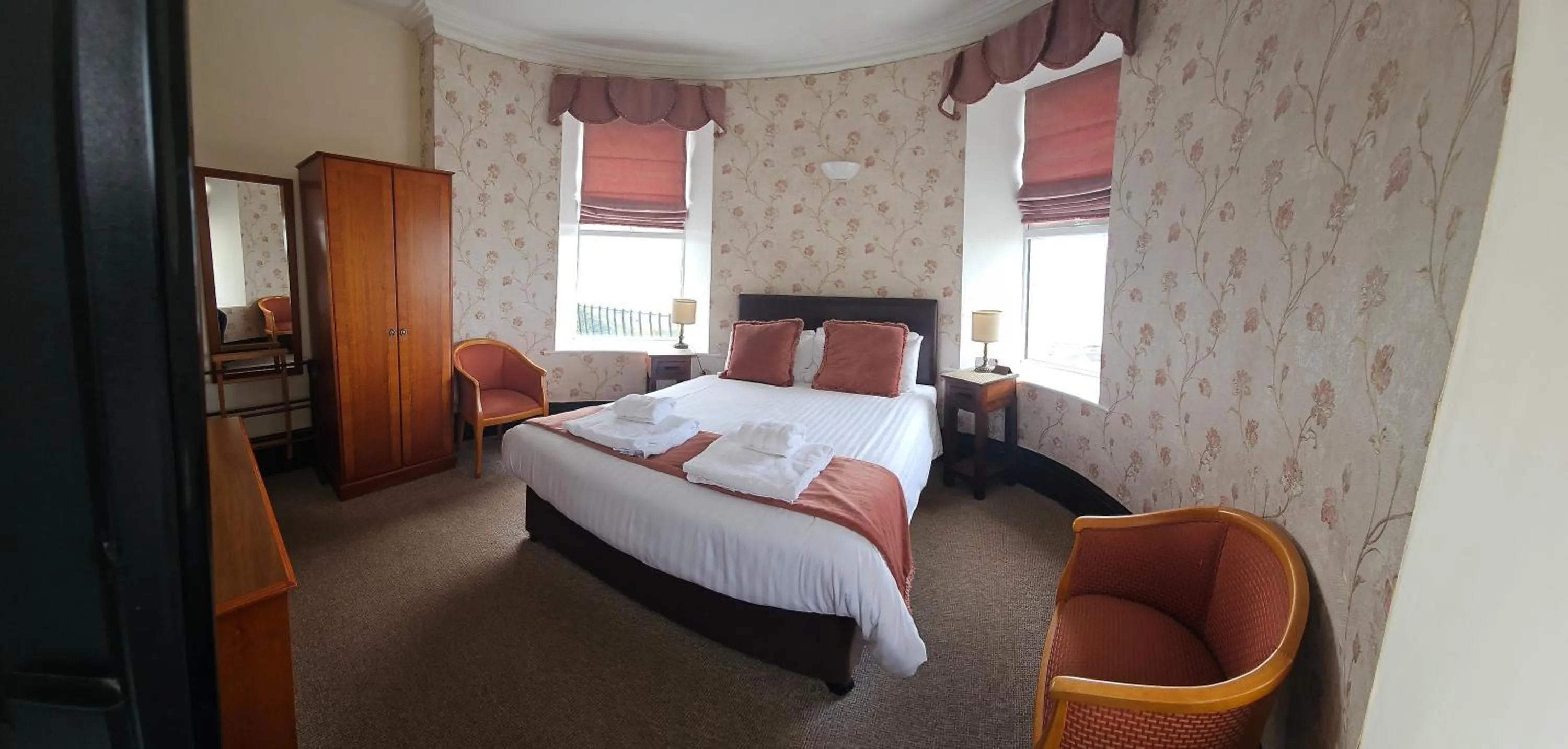 Bed in Tyr Graig Castle