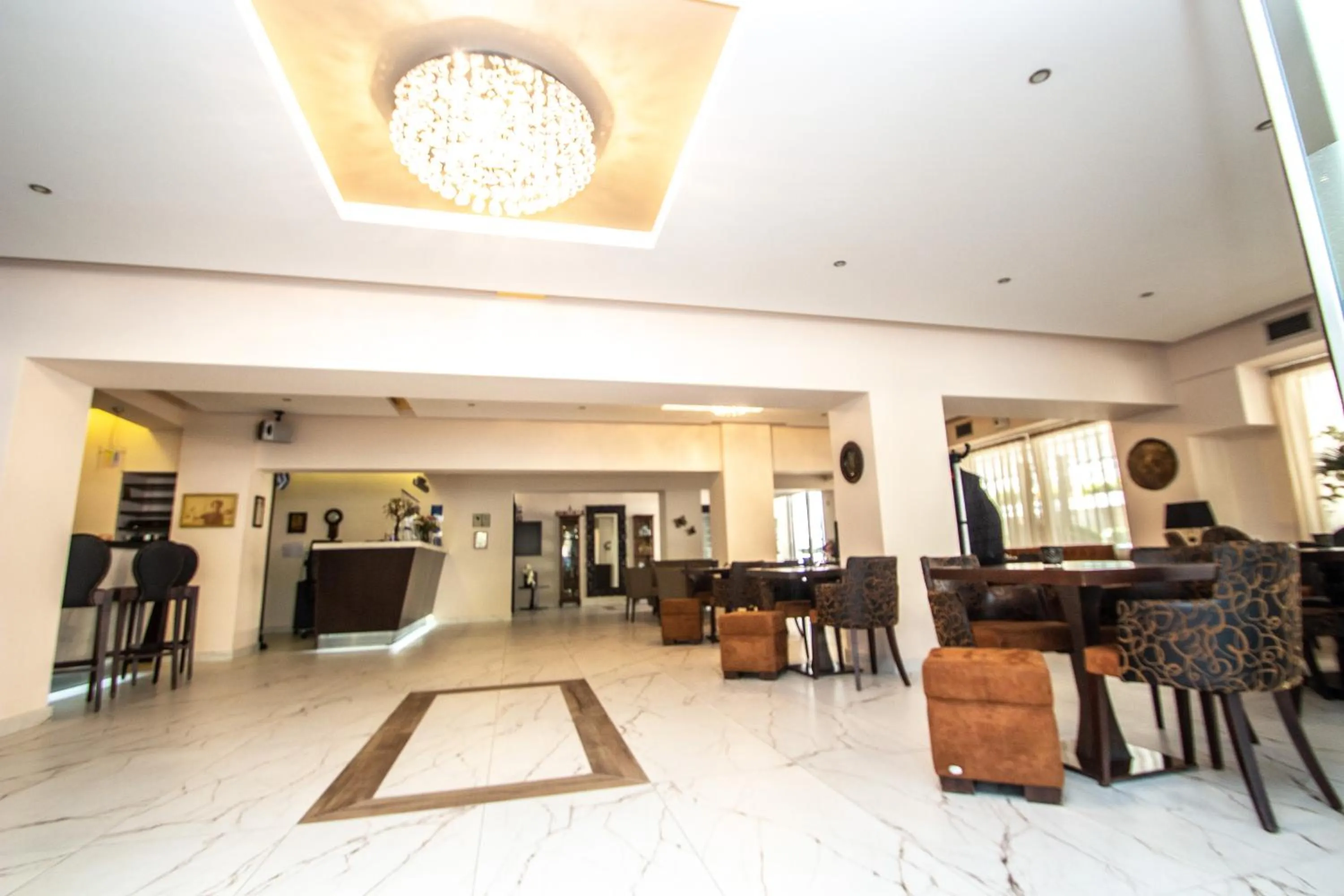 Seating area in Hotel Europe