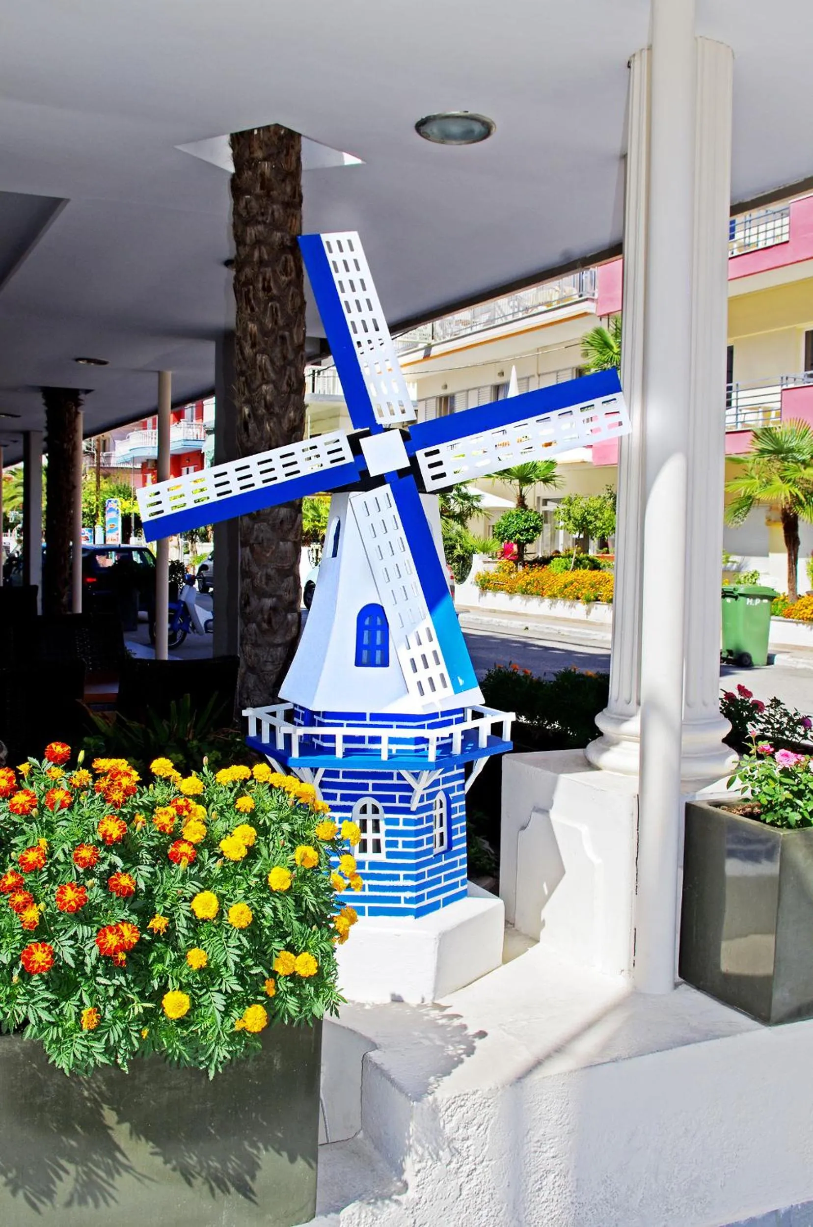 Decorative detail in Hotel Europe